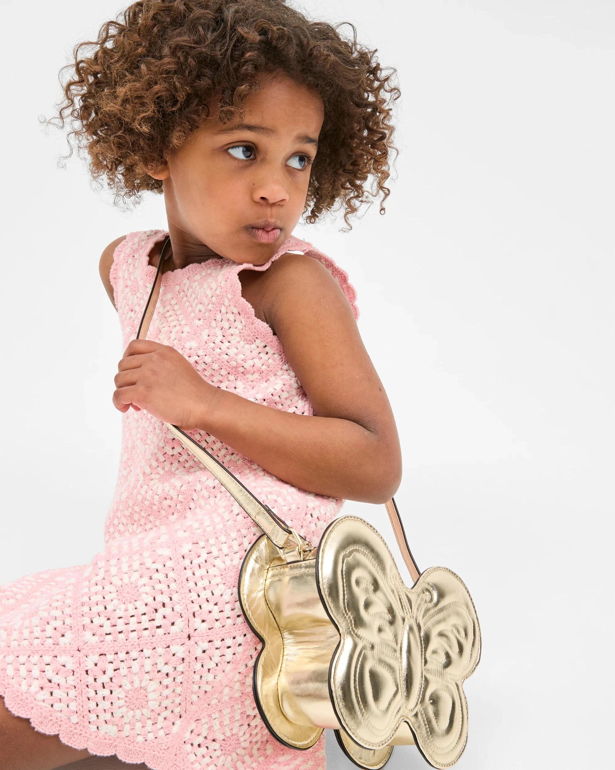 1 Target Australian Cotton Fashion Crochet Knit Dress PINK, 1 of 8