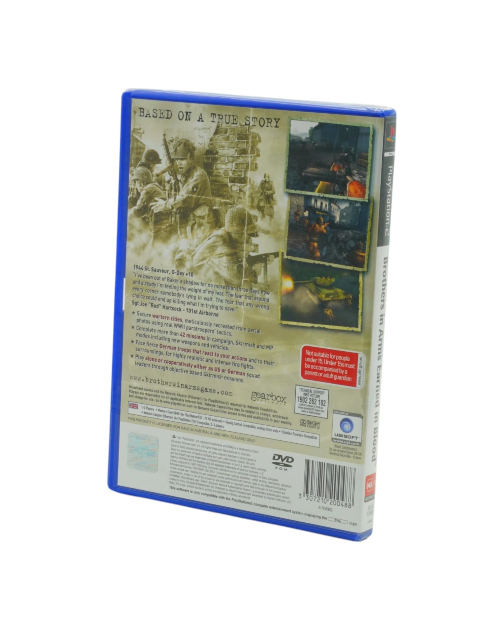 6 Brothers in Arms Earned in Blood - PS2, 6 of 6