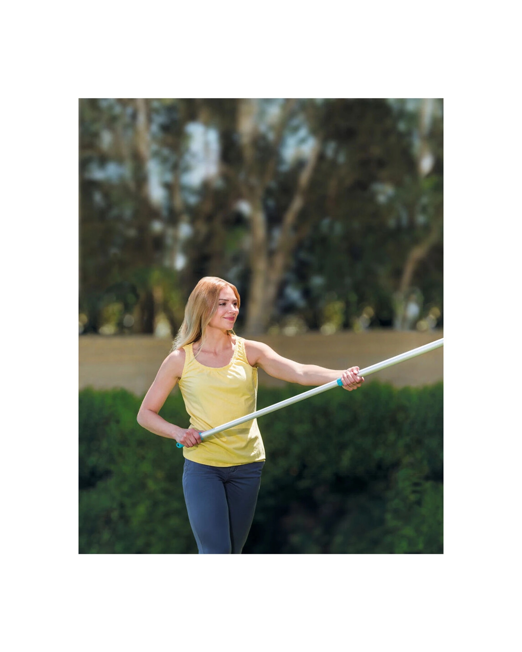 2 Intex 94" Telescoping Aluminum Pole Attatchment For 28002 - Silver, 2 of 4