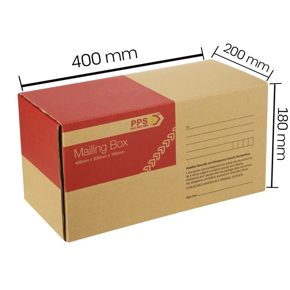 2 PPS Mailing Box 400 x 200 x 180mm, 2 of 2
