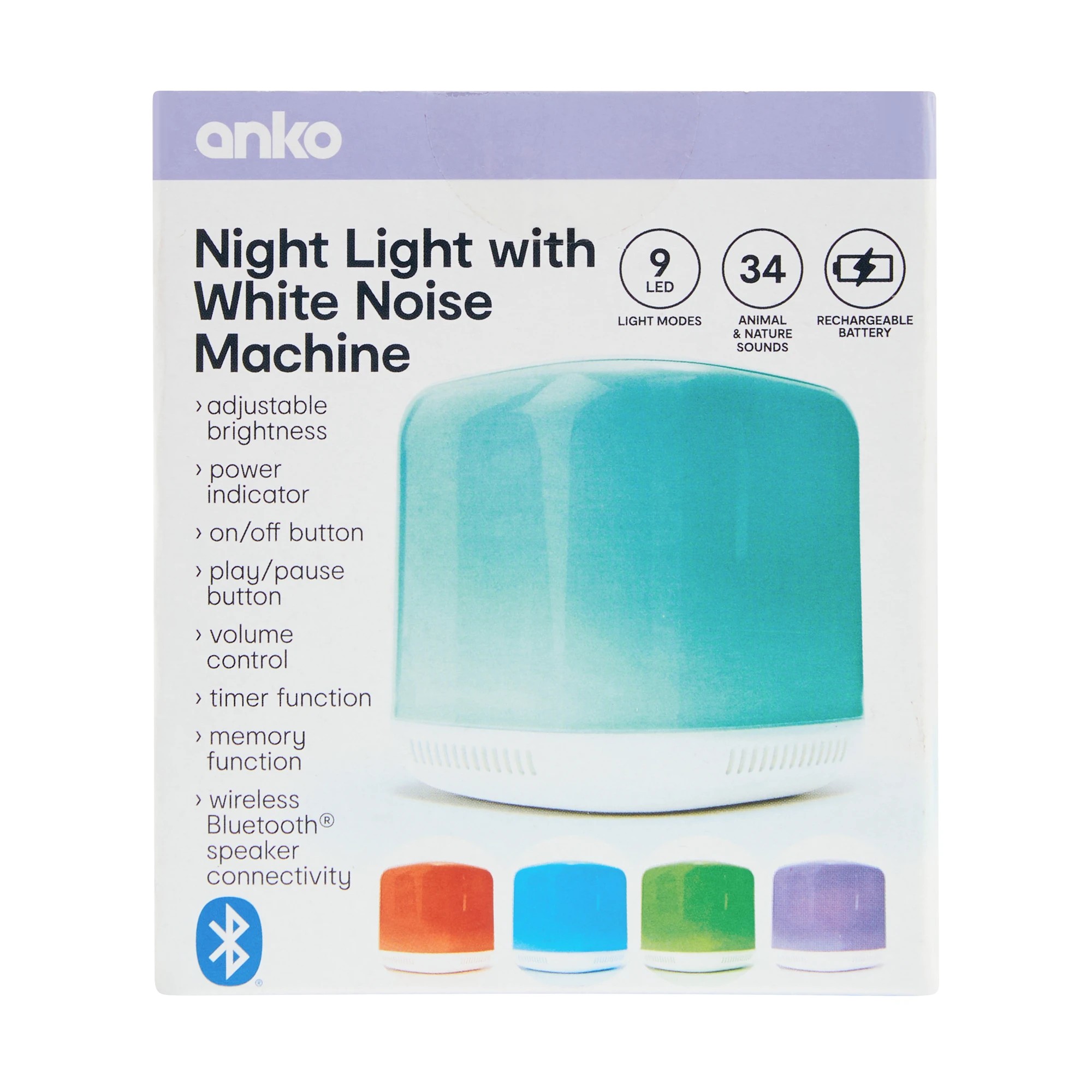 10 Night Light with White Noise Machine, 10 of 10