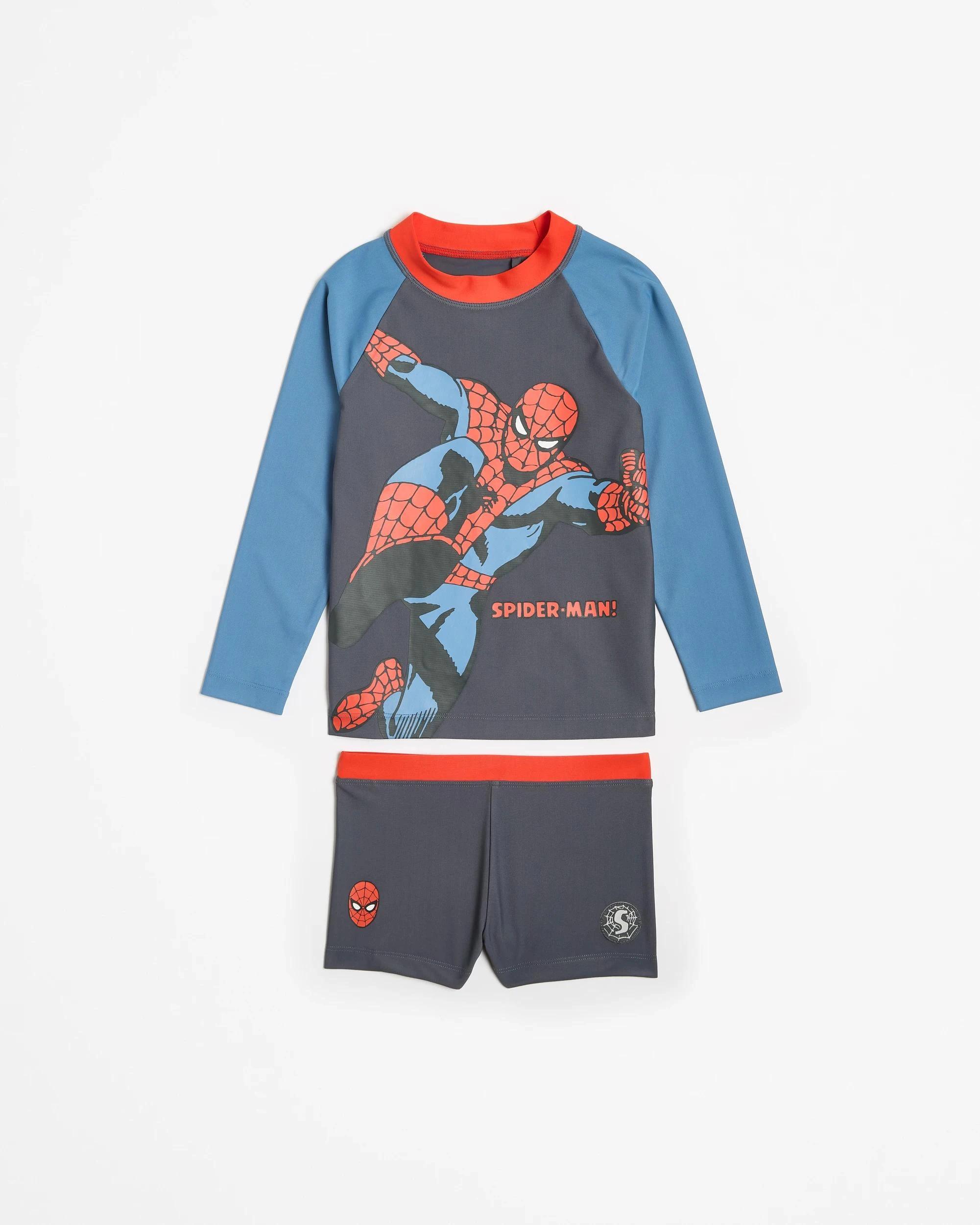 1 Spider-Man Swim 2 Piece Set BLUE, 1 of 3