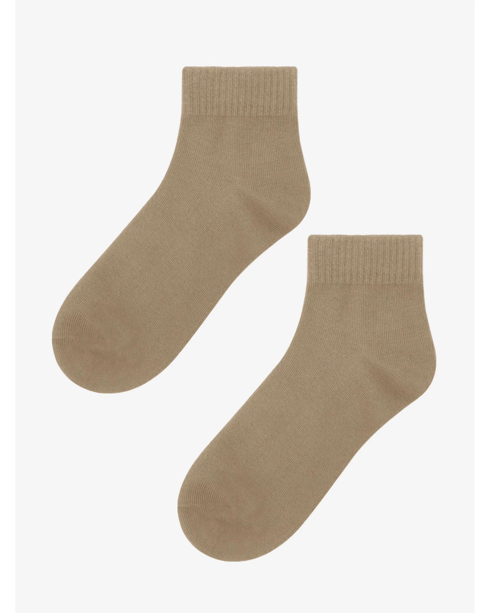1 Advwin Medium Unisex Brown Casual Comfy Ankle Socks BROWN, 1 of 4