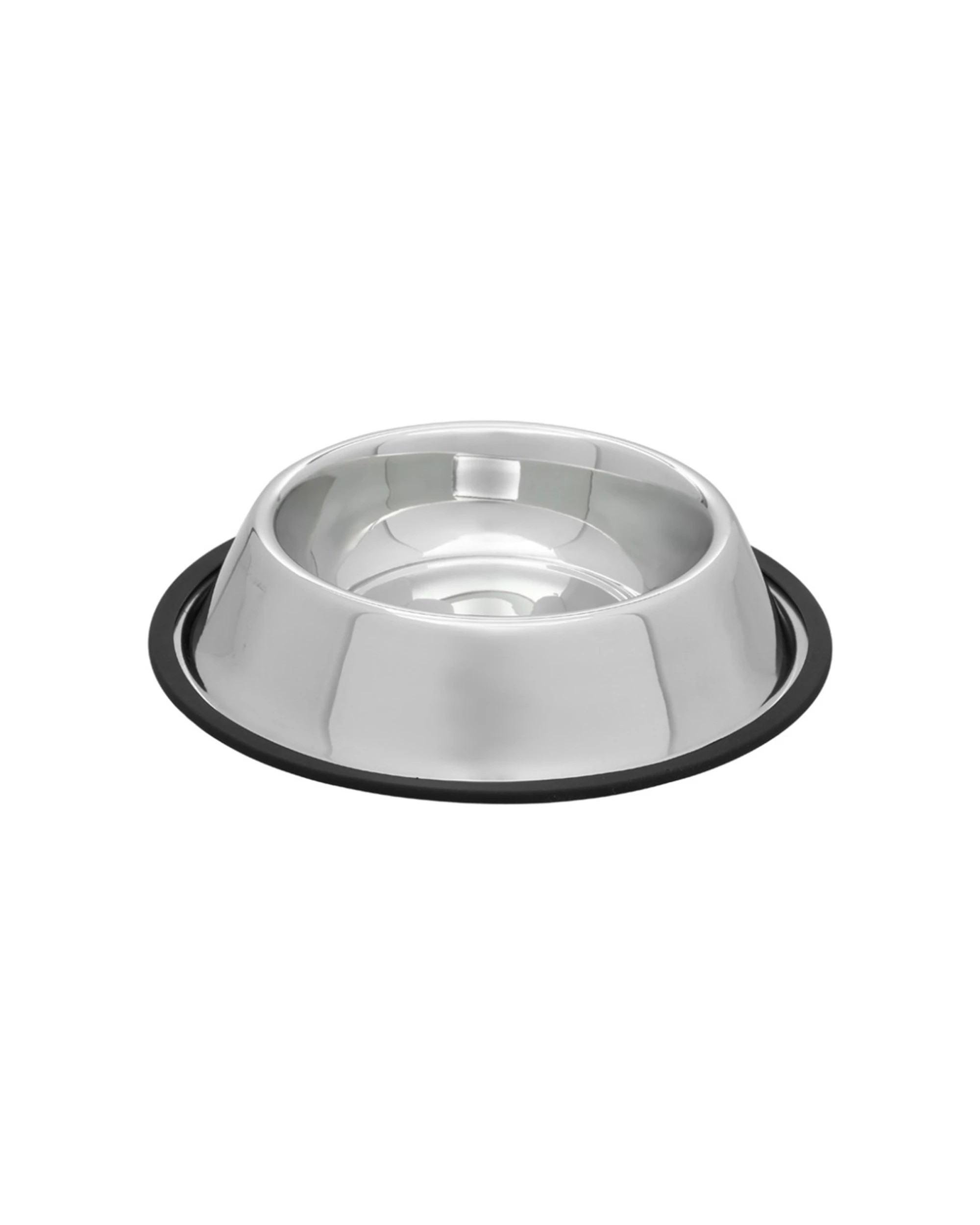 3 Paws And Claws 3pc Stainless Steel Pet Bowl Anti Skid Durable Medium 800ml - Black, 3 of 5