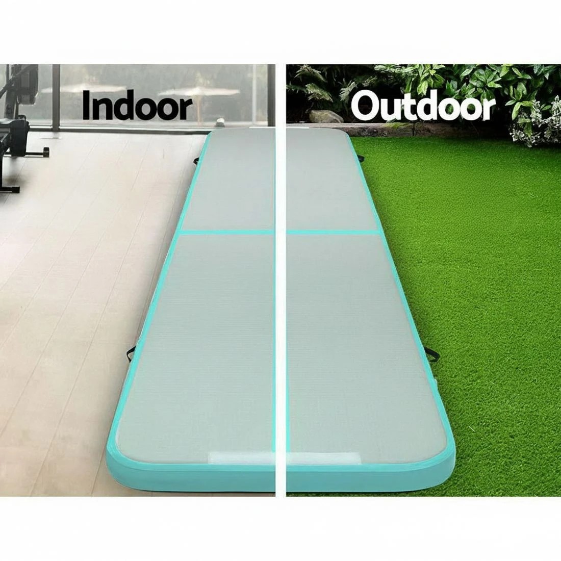 5 Everfit 5M Air Track Gymnastics Tumbling Exercise Yoga Mat W/ Pump Inflatable - Multi, 5 of 7