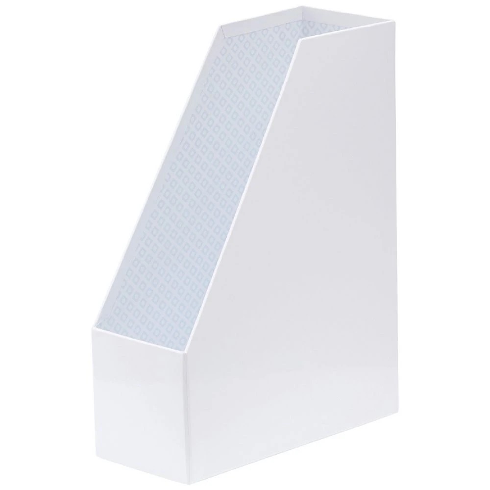 1 Otto Magazine File Gloss White, 1 of 5