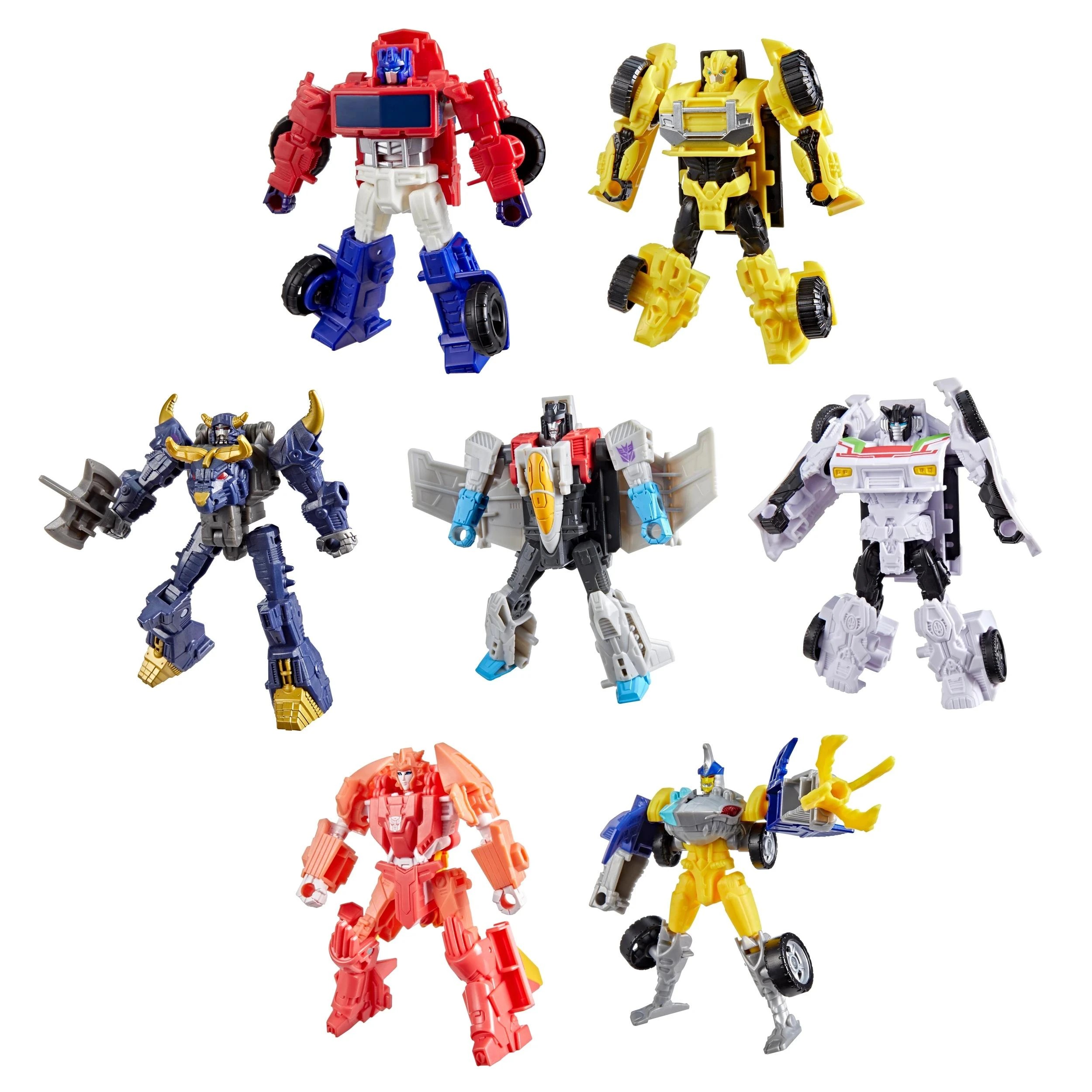 8 Transformers Cyberworld Cyber Changers Action Figure - Assorted - Multi, 8 of 8