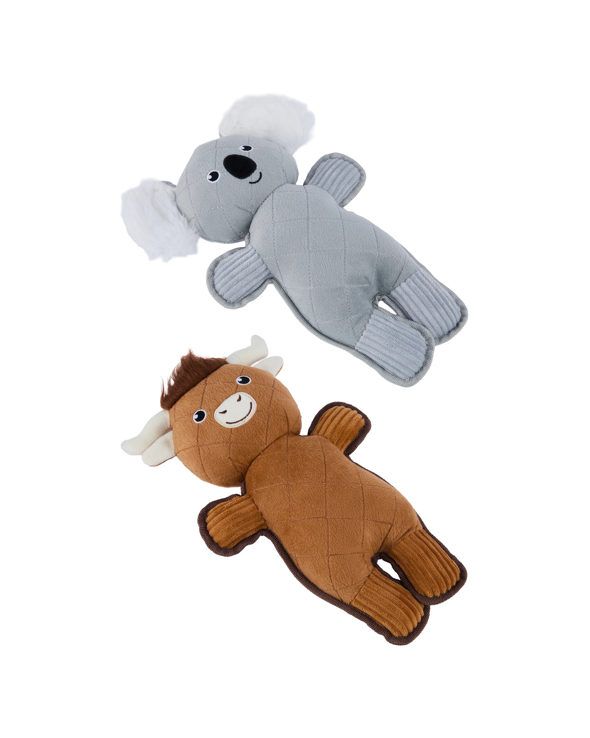 1 Pet Tough Toy Koala / Cow Toy - Assorted, 1 of 4