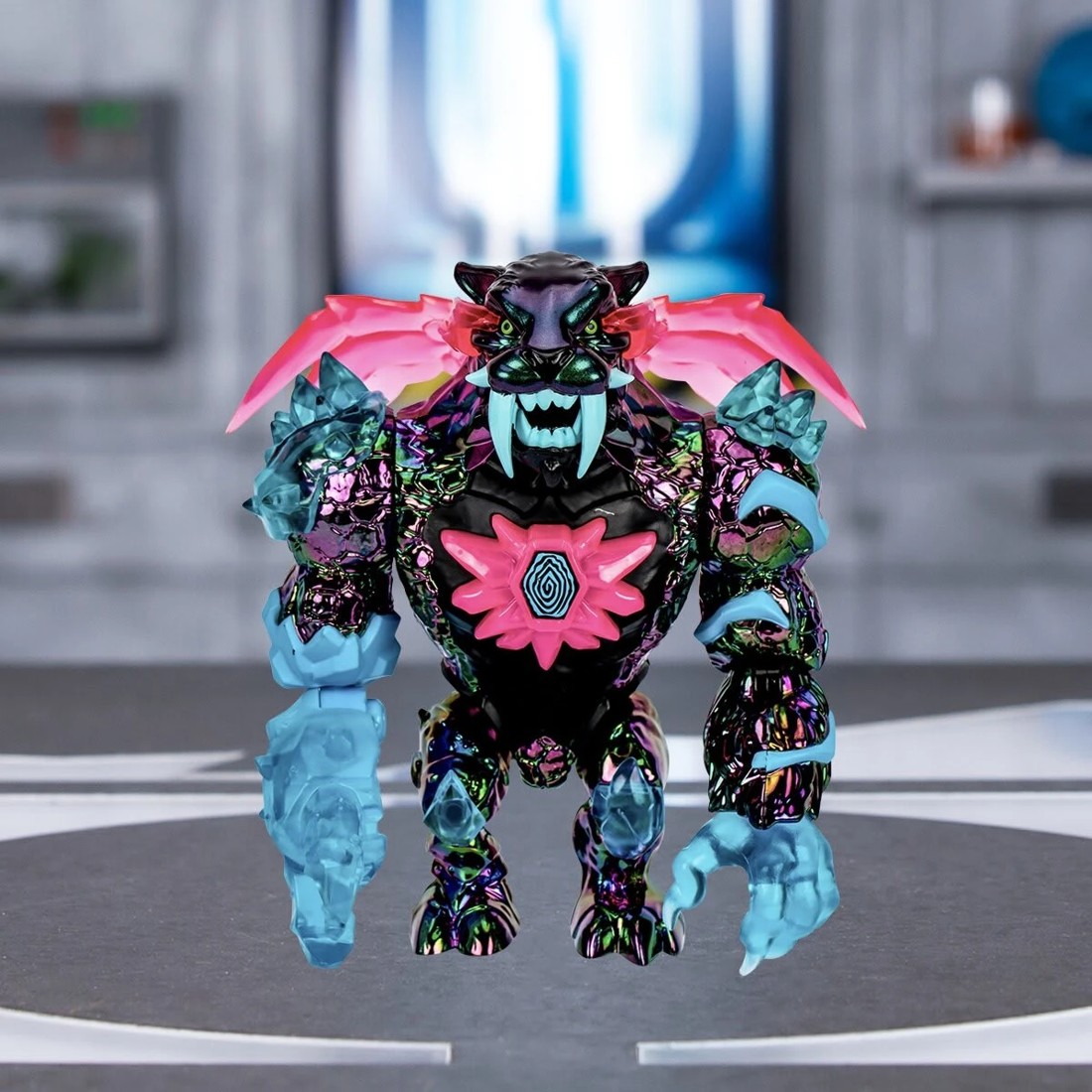 7 MrBeast Lab Neon Panther Collector Figure - Assorted, 7 of 10