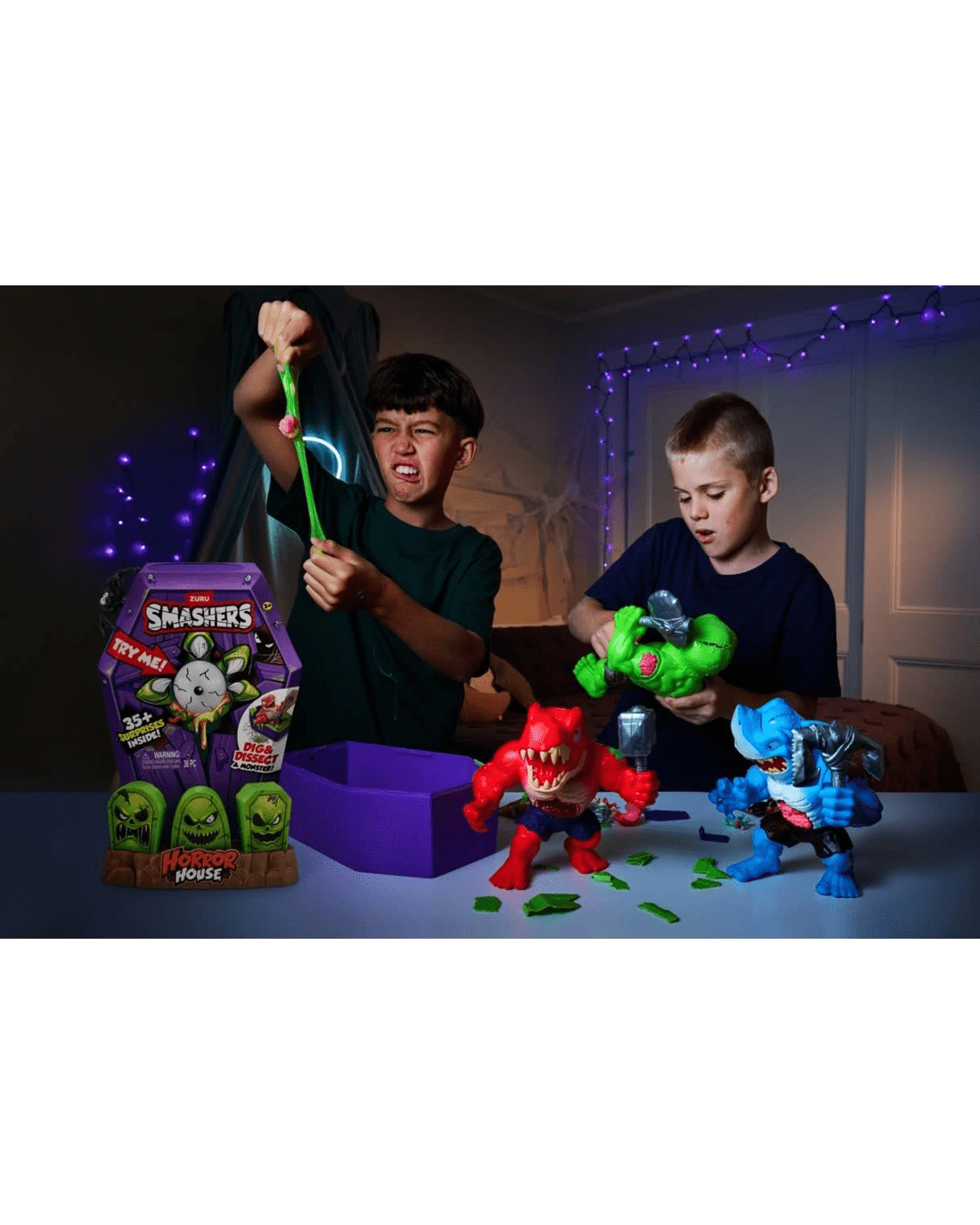 8 36 Piece Zuru Smashers Mega Horror House Playset - Assorted, 8 of 10