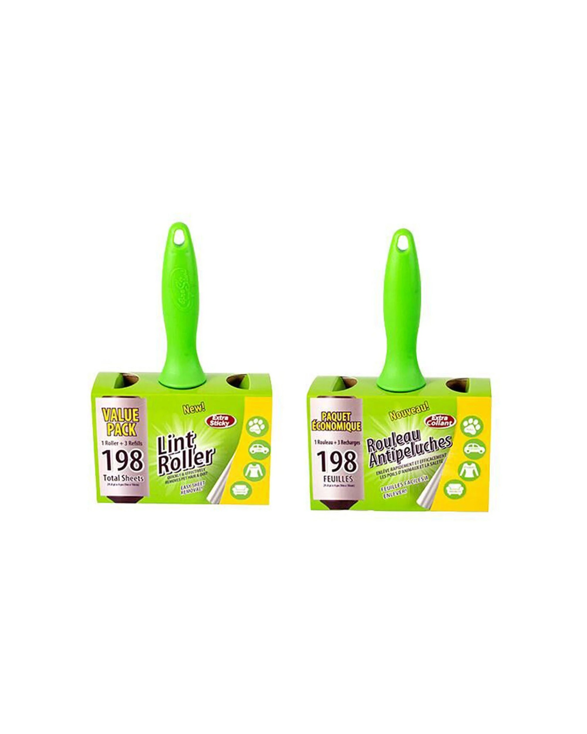 3 Fresh Start 6PK Extra Sticky Lint Roller Dust Hair Remover - Multi, 3 of 3