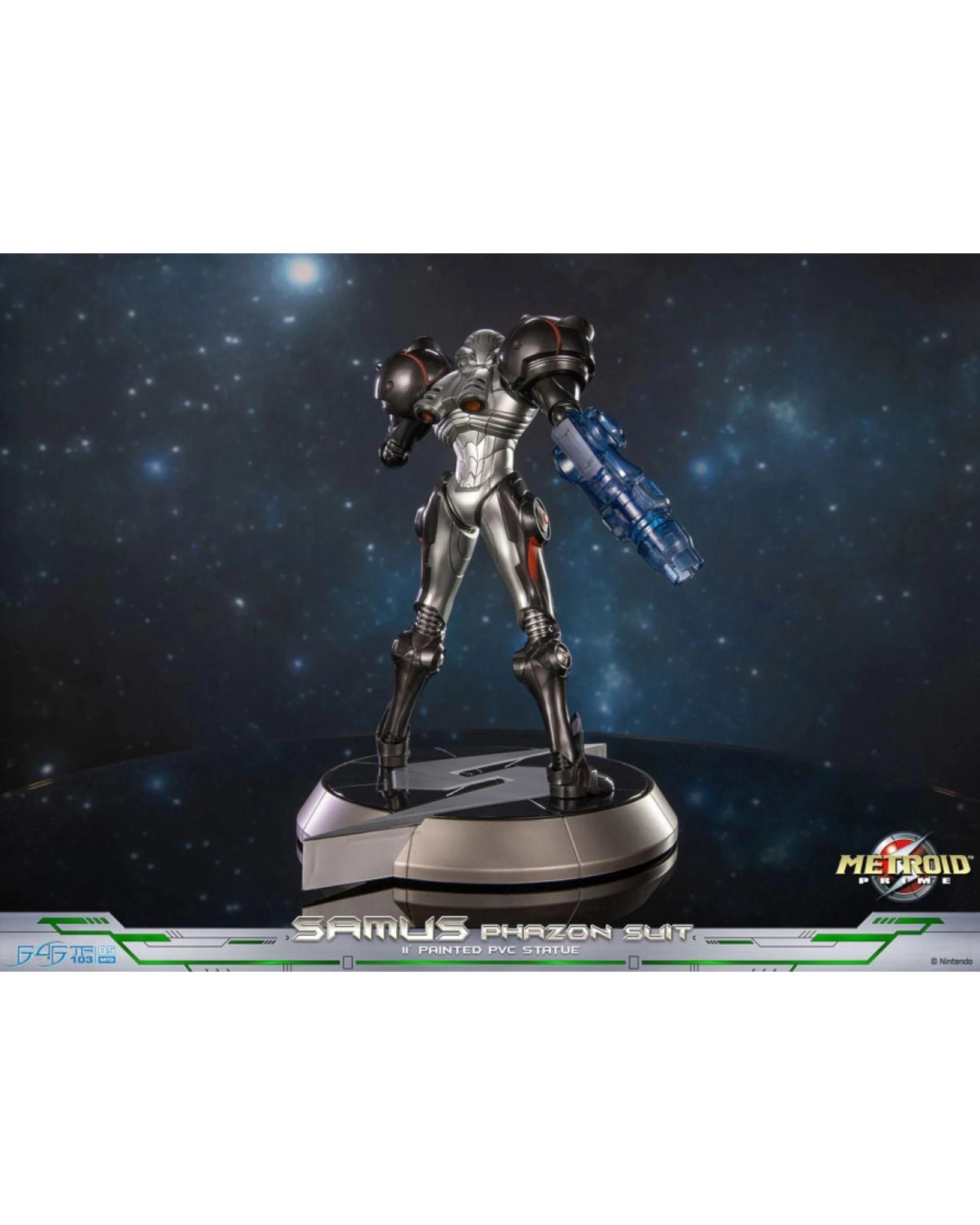 5 Metroid Prime Samus Phazon Suit PVC Statue, 5 of 9