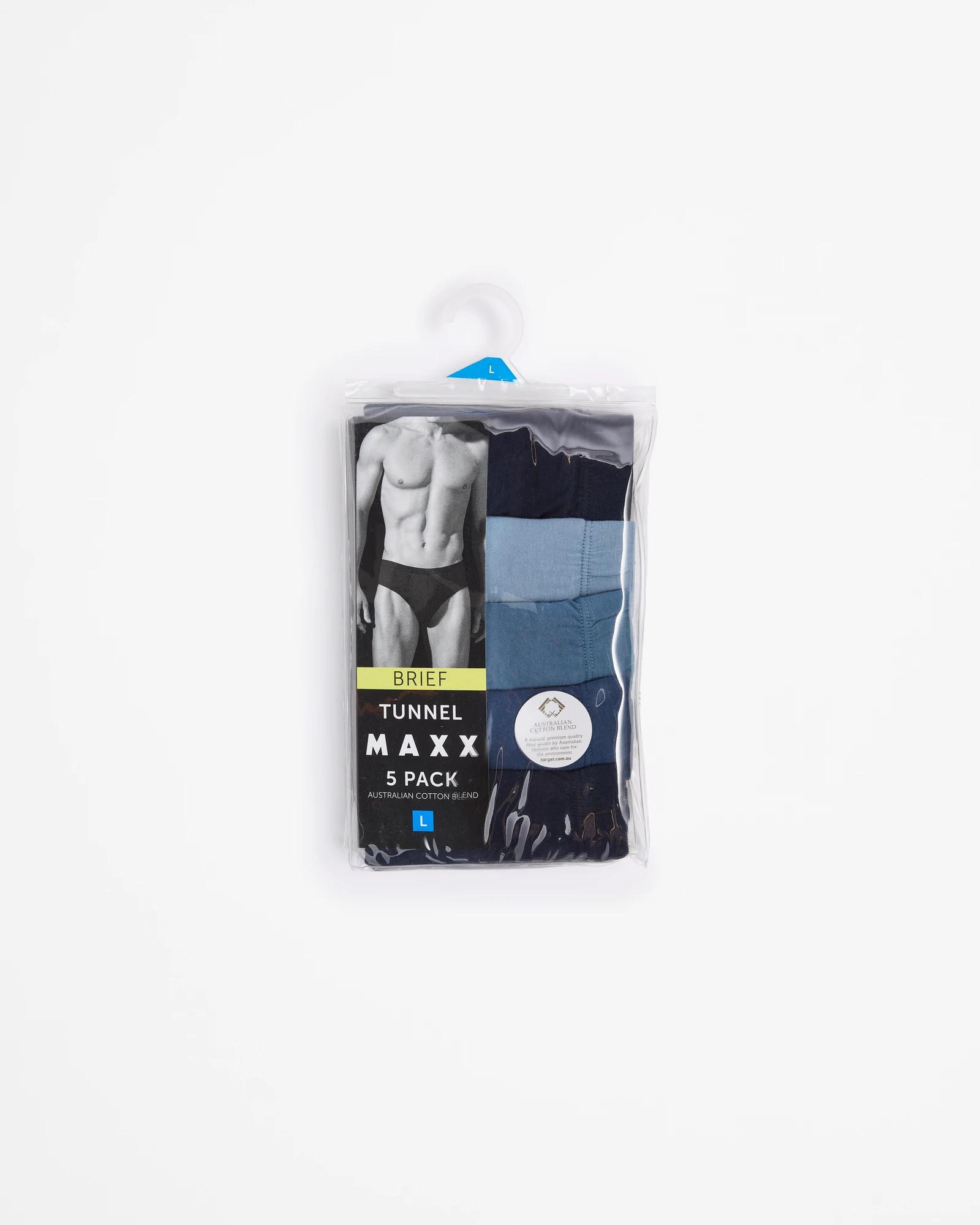 4 5 Pack Tunnel Briefs - Maxx BLUE, 4 of 4