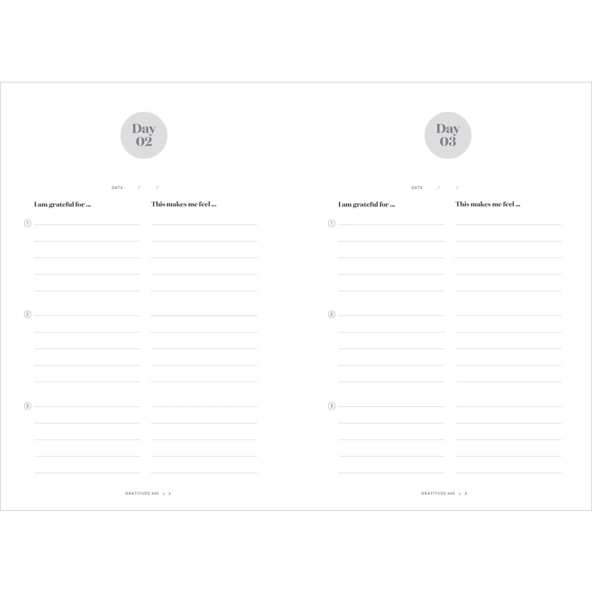 5 Gratitude 365: A Year of Self-Discovery - Book, 5 of 5