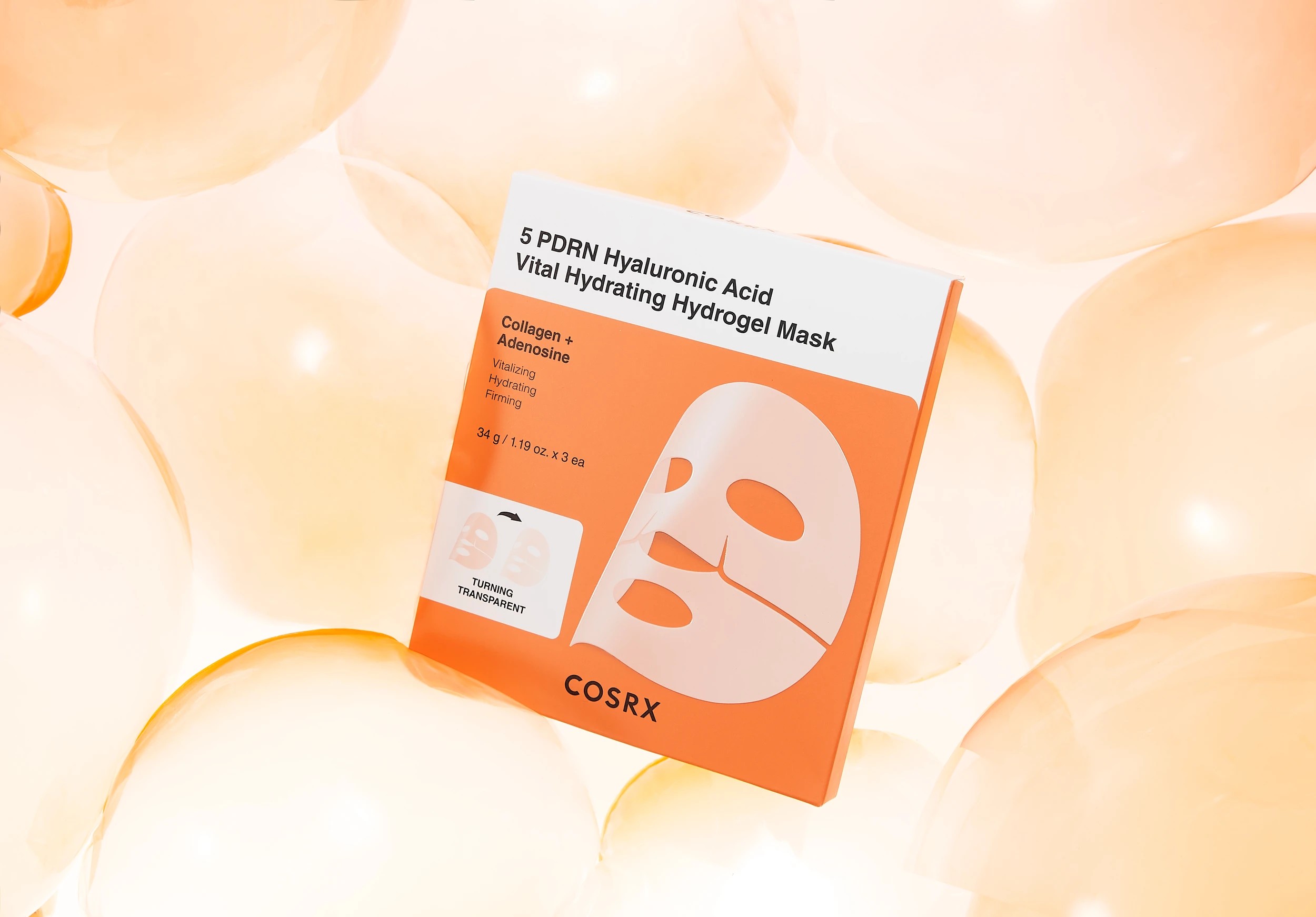 5 COSRX 5 PDRN Hyaluronic Acid Vital Hydrating Hydrogel Mask, 5 of 6