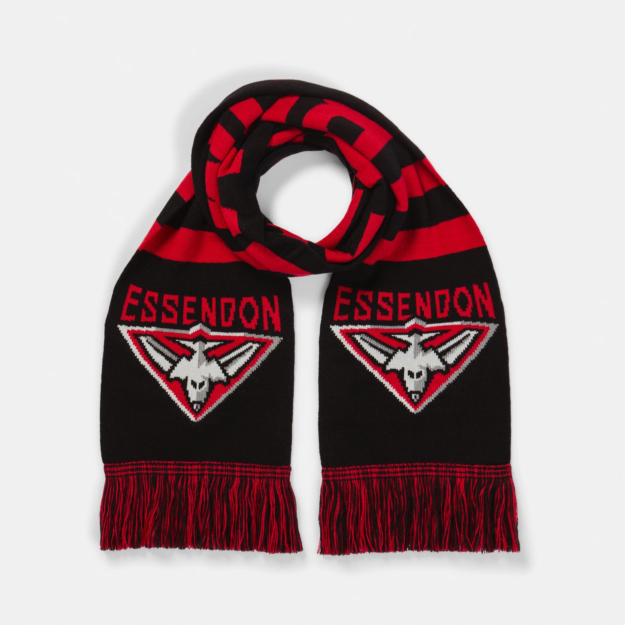 2 Official AFL Adult Scarf Essendon, 2 of 4
