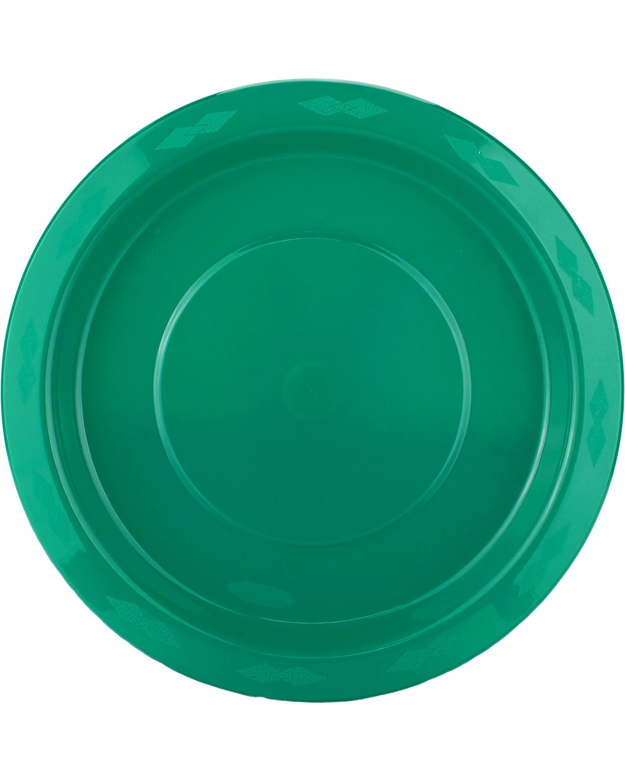 1 Alpen 23cm Reusable Plates Pack of 20 - Jade Green - Green, 1 of 3