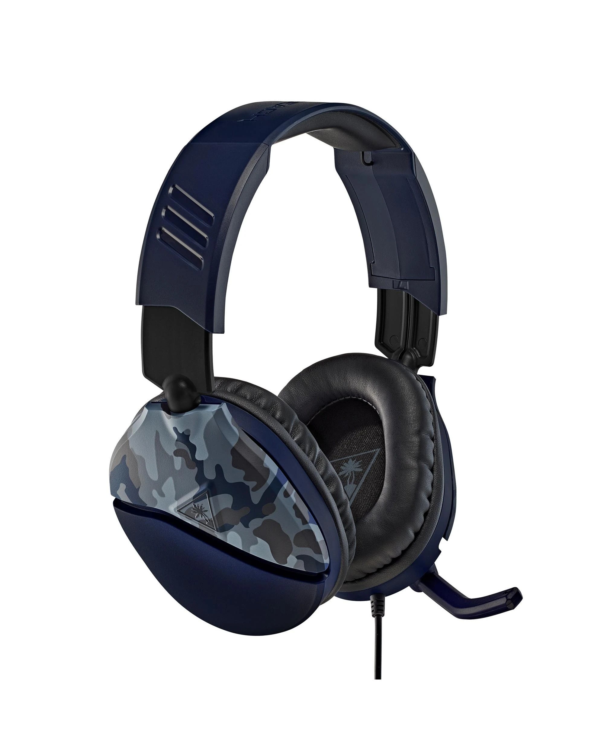 1 Turtle Beach Recon 70 Blue Camo Multiplatform Gaming Headset - Blue, 1 of 9