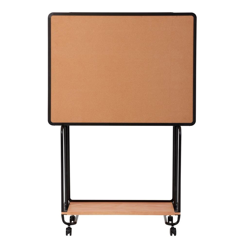7 J.Burrows Whiteboard/Corkboard with Steel Easel Trolley, 7 of 10