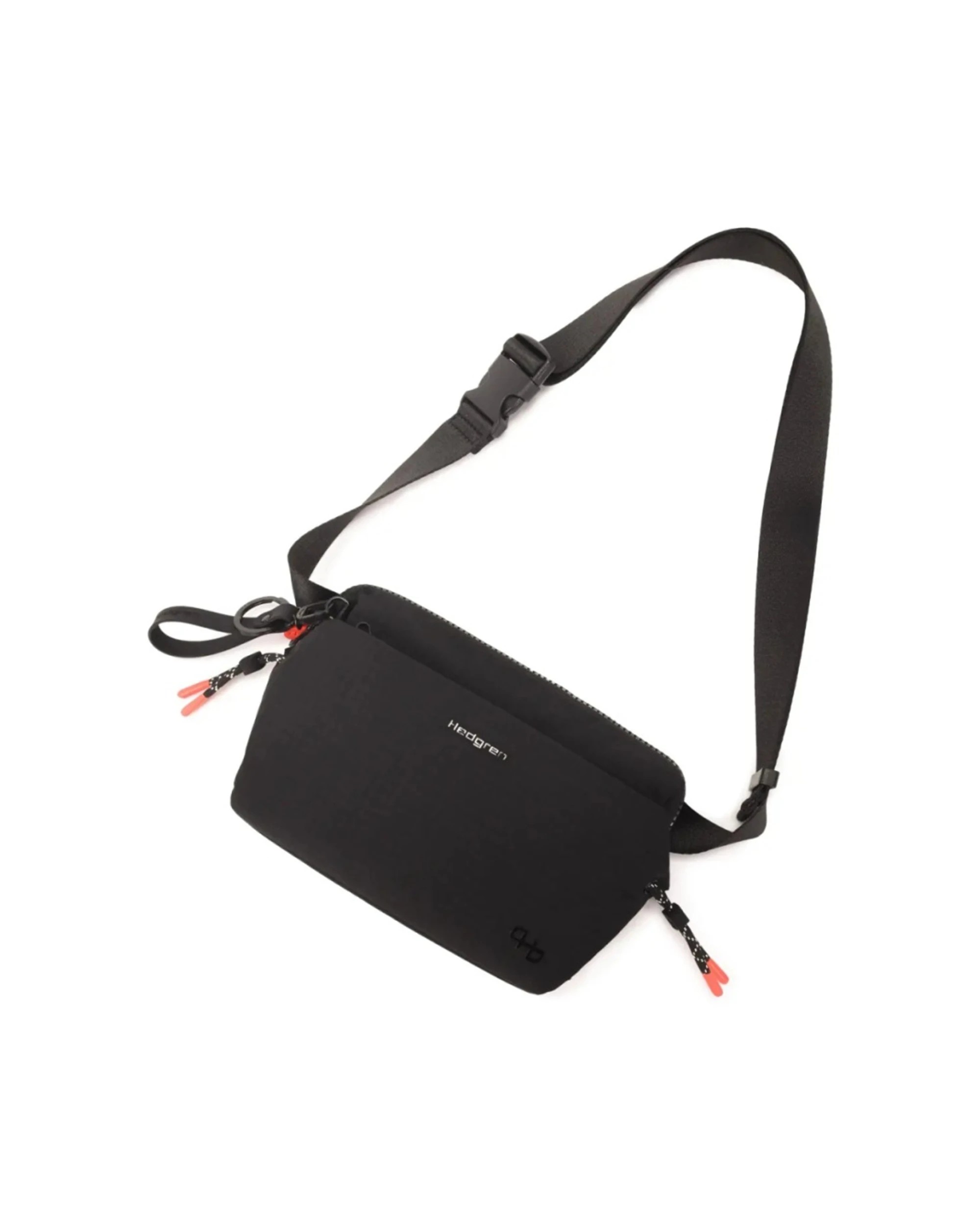 3 Hedgren JUN Travel Waistbag Bum Bag 2L Water Repellent Accessory - Black, 3 of 5