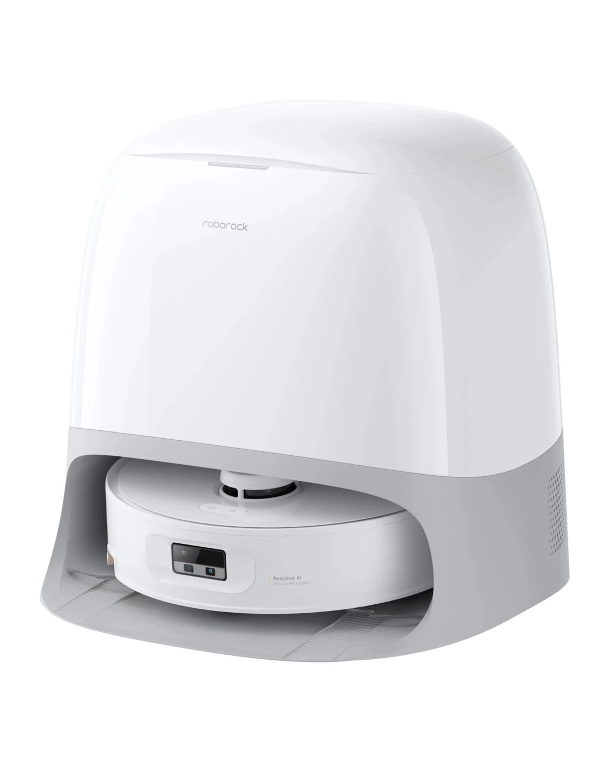 1 Roborock Qrevo Curv 2 Flow Robotic Vacuum Cleaner, 1 of 7