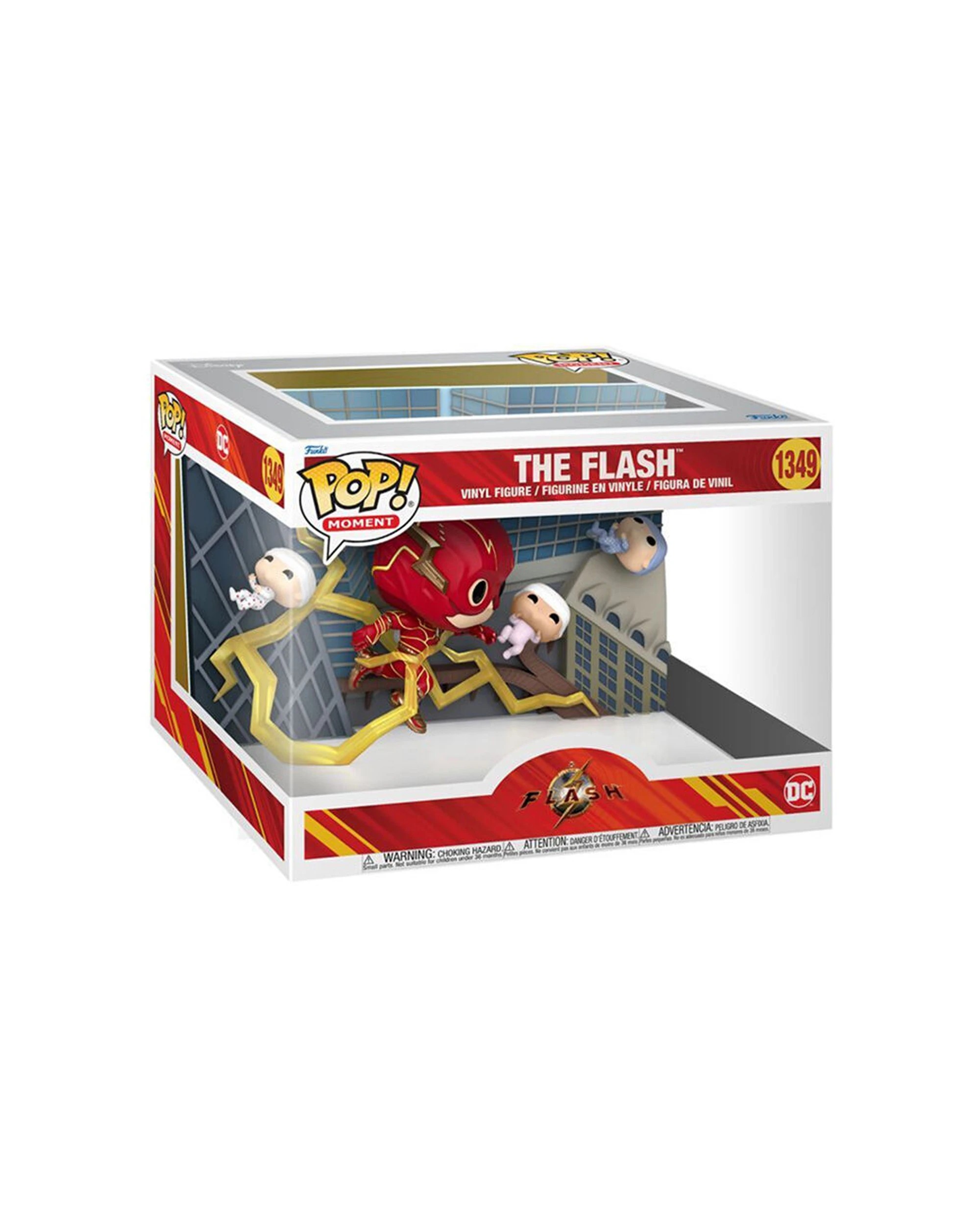 2 The Flash 2023 Funko Pop Moment Action Figure Vinyl 6 Inch Collectible - Red, 2 of 3