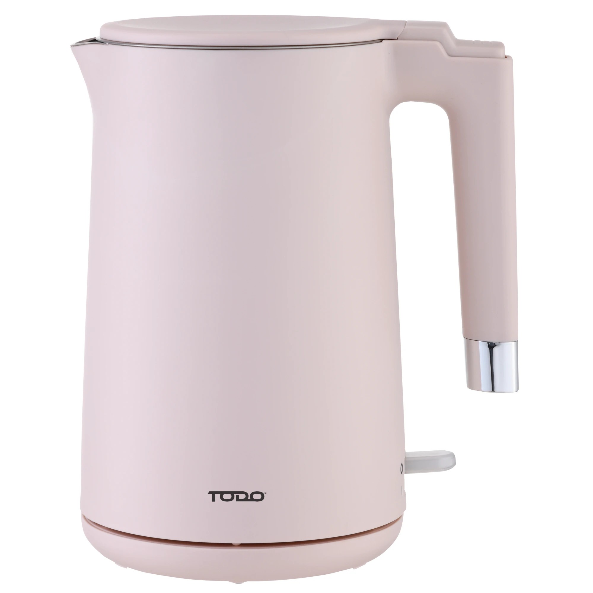 1 TODO 1.7L Electric Cordless Kettle Stainless Steel SUS304 Inner Jug - Pink, 1 of 4