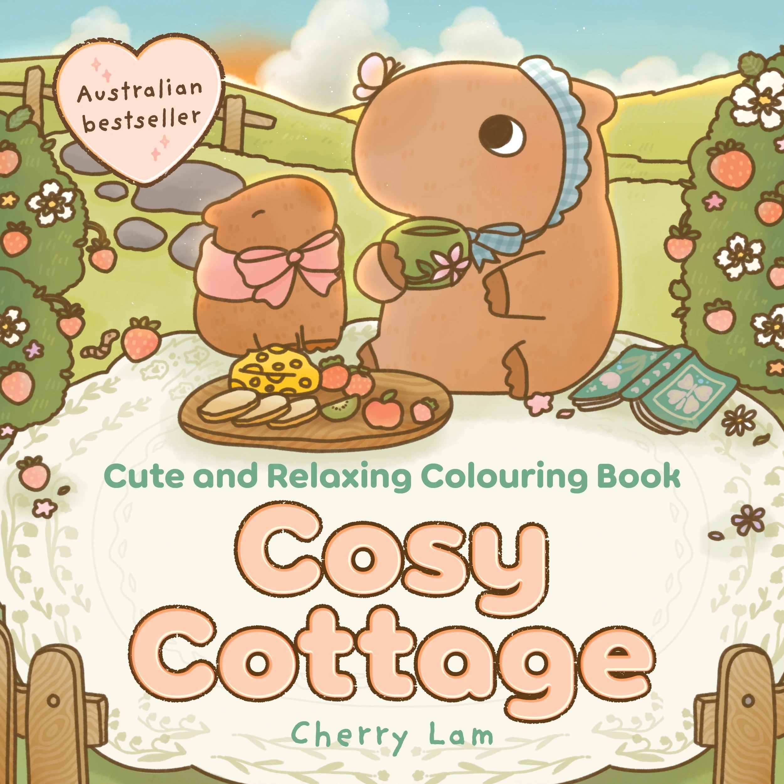 1 Cosy Cottage: Cute and Relaxing Colouring Book by Cherry Lam - Book, 1 of 4