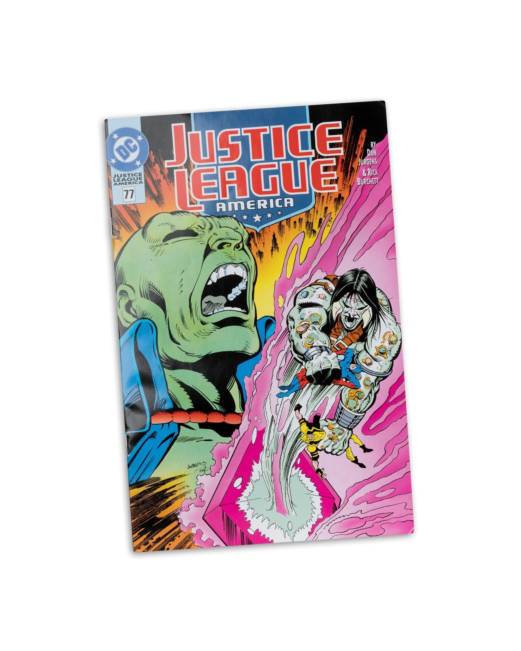 7 DC Direct Page Punchers Justice League #77 Bloodwynd Red Platinum Edition 7 inch Figure with Comic, 7 of 9