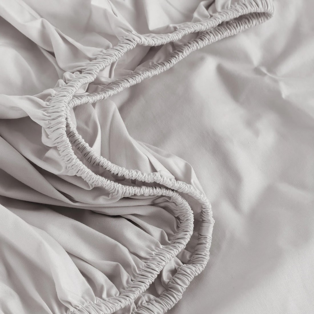 3 250 Thread Count Cotton Rich Sheet Set - Single Bed, Oatmeal, 3 of 7