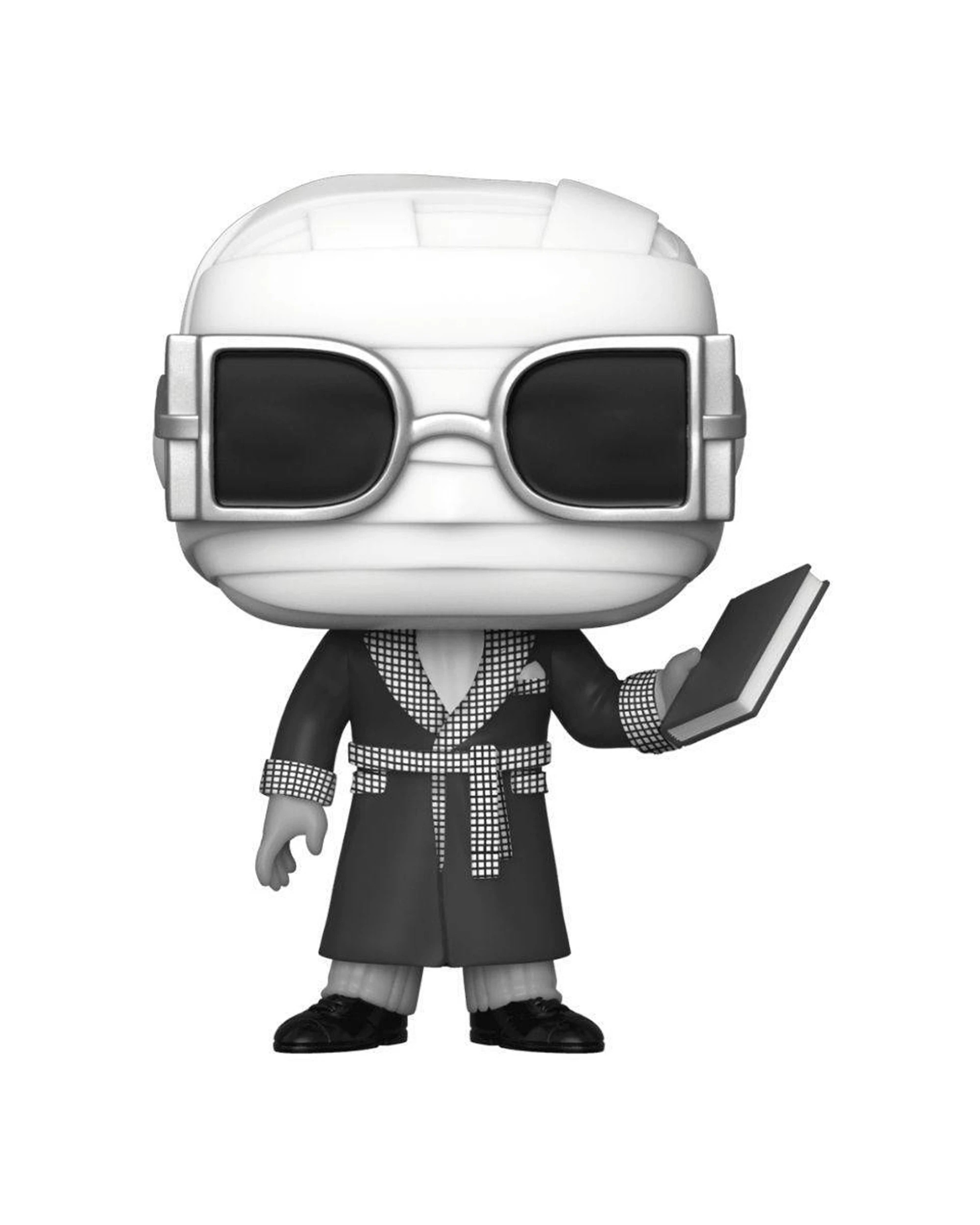 1 Pop Vinyl Figurine Universal Monsters Invisible Man 10cm Vinyl Collectible - Black, 1 of 3