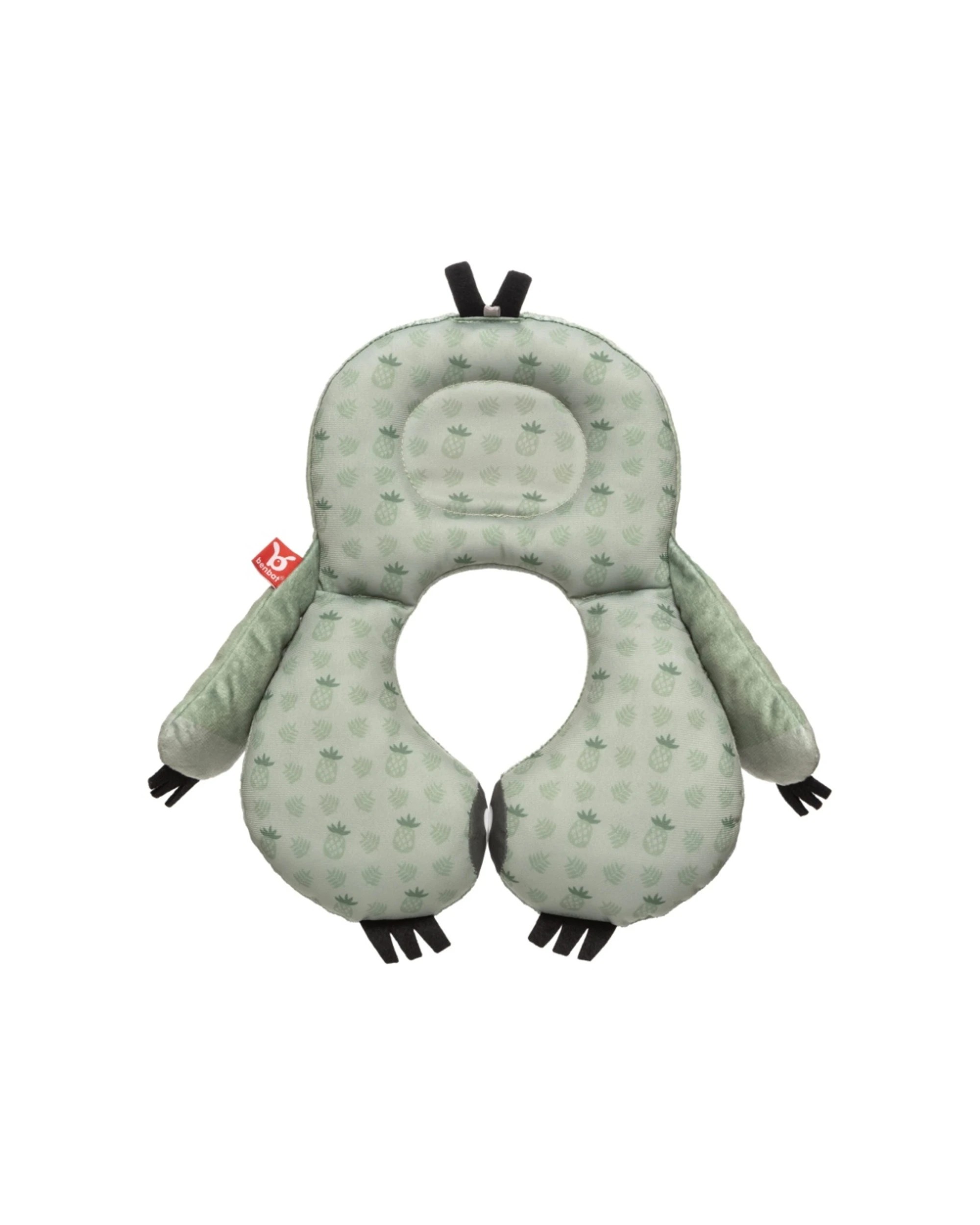 2 BenBat Travel Toy Neck Pillow Toddler Kids Car Accessory Luciano Sloth, 2 of 2
