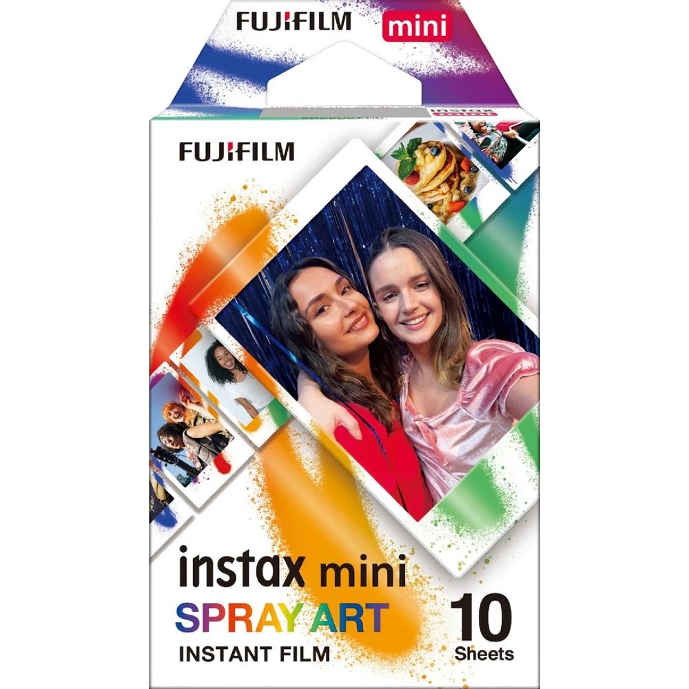 1 Fujifilm Instax Mini Film Spray Art 10 Pack, 1 of 3