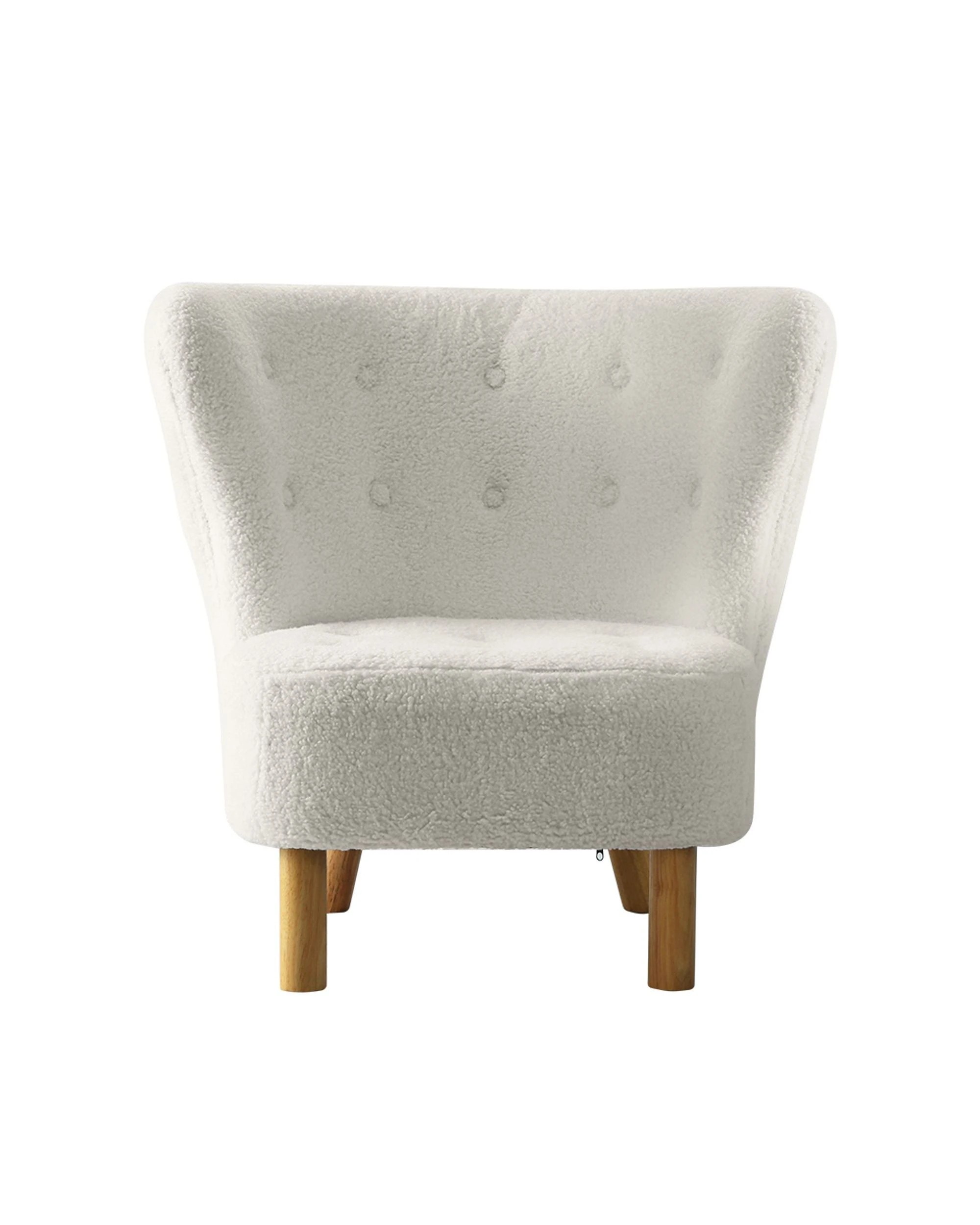 3 Artiss Armchair Lounge Accent Chair Armchairs Couch Chairs Sofa Bedroom - White, 3 of 5