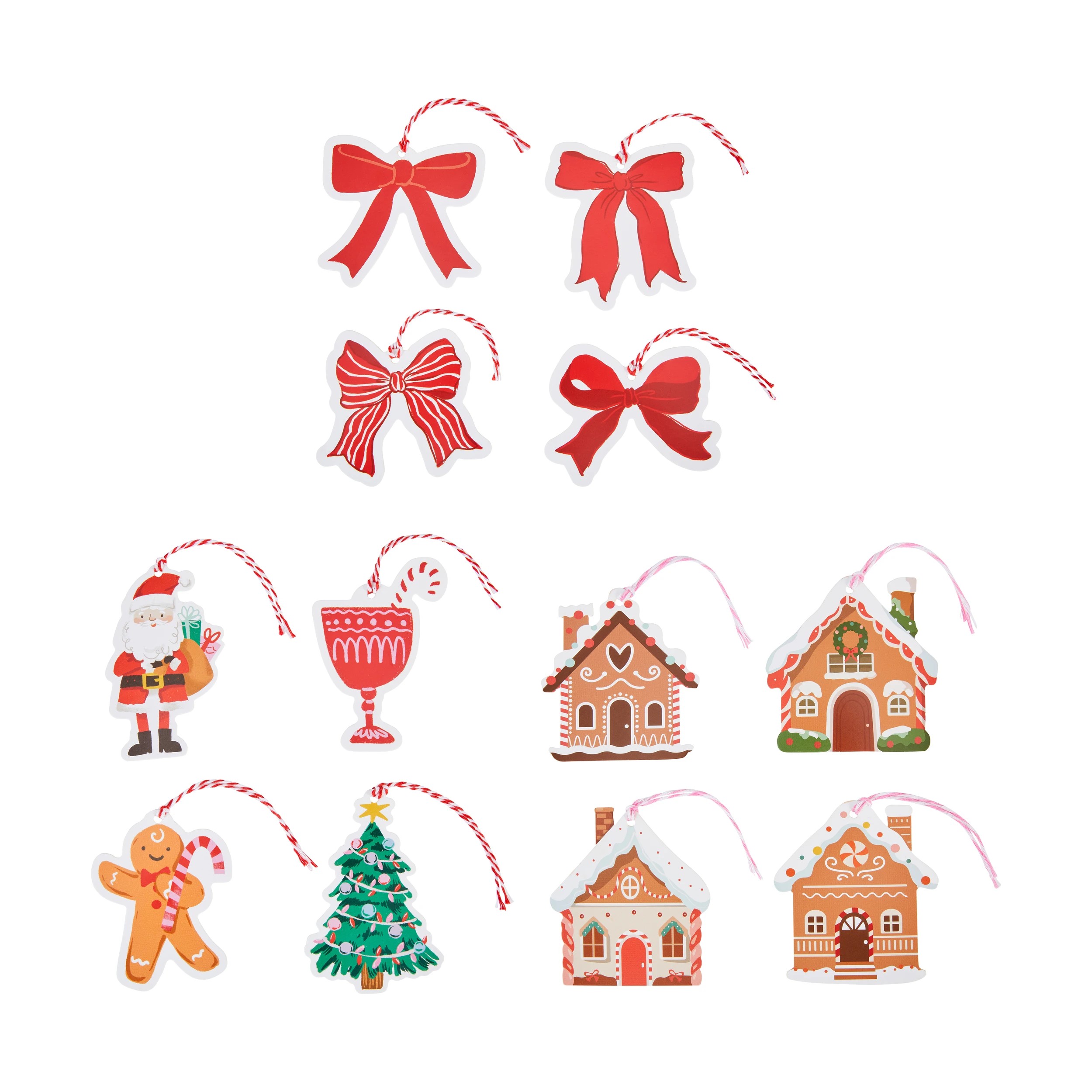 2 20 Pack Christmas Gift Tags - Assorted, 2 of 5