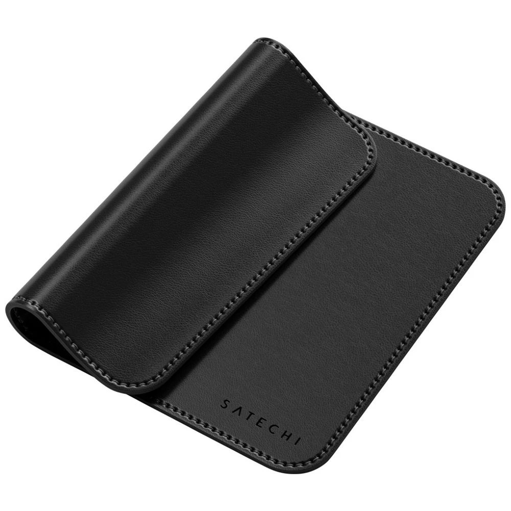 4 Satechi Vegan Leather Mouse Pad Black, 4 of 5