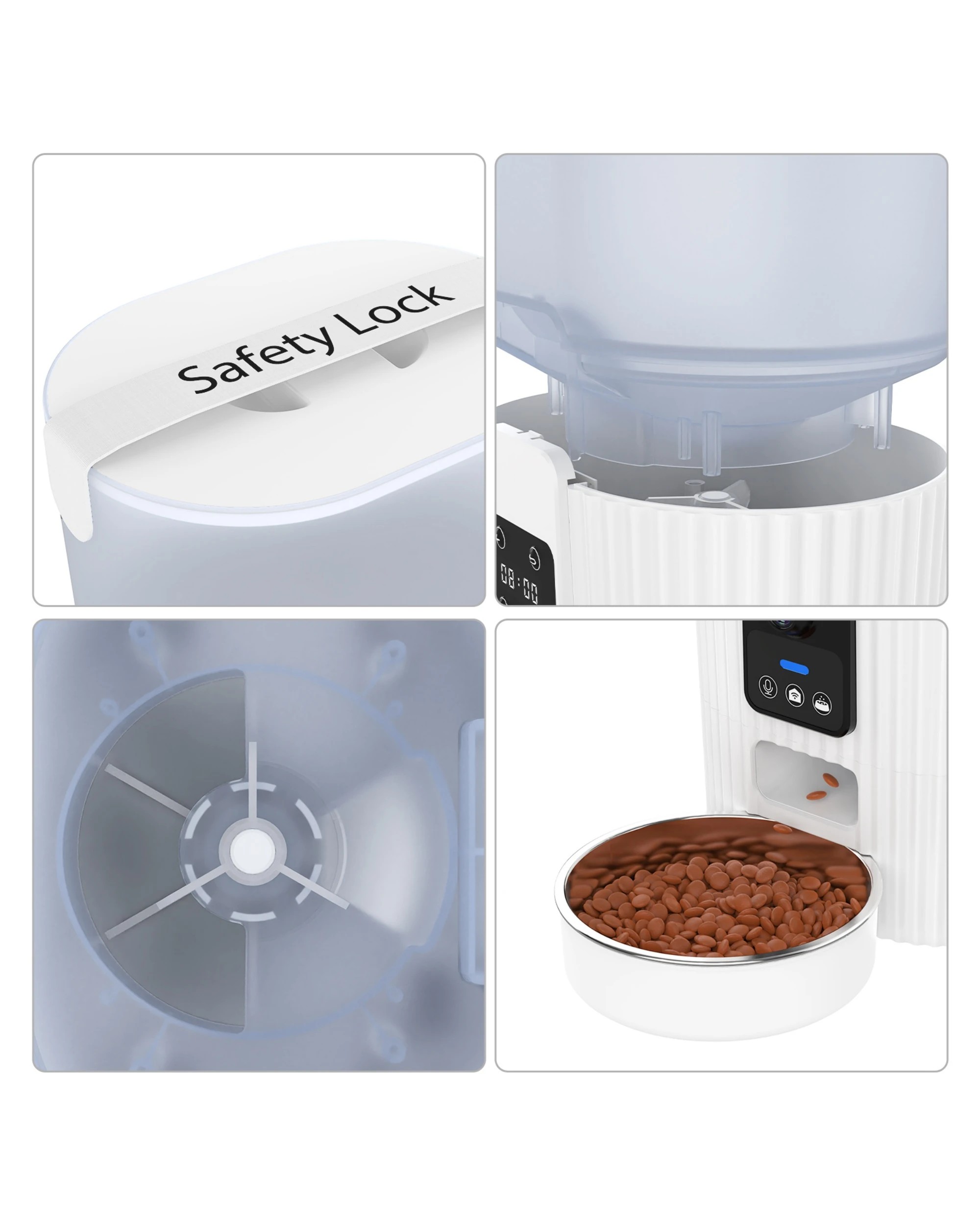 6 Advwin Automatic Pet Feeder 3.5l Smart Cat Feeder, 6 of 7