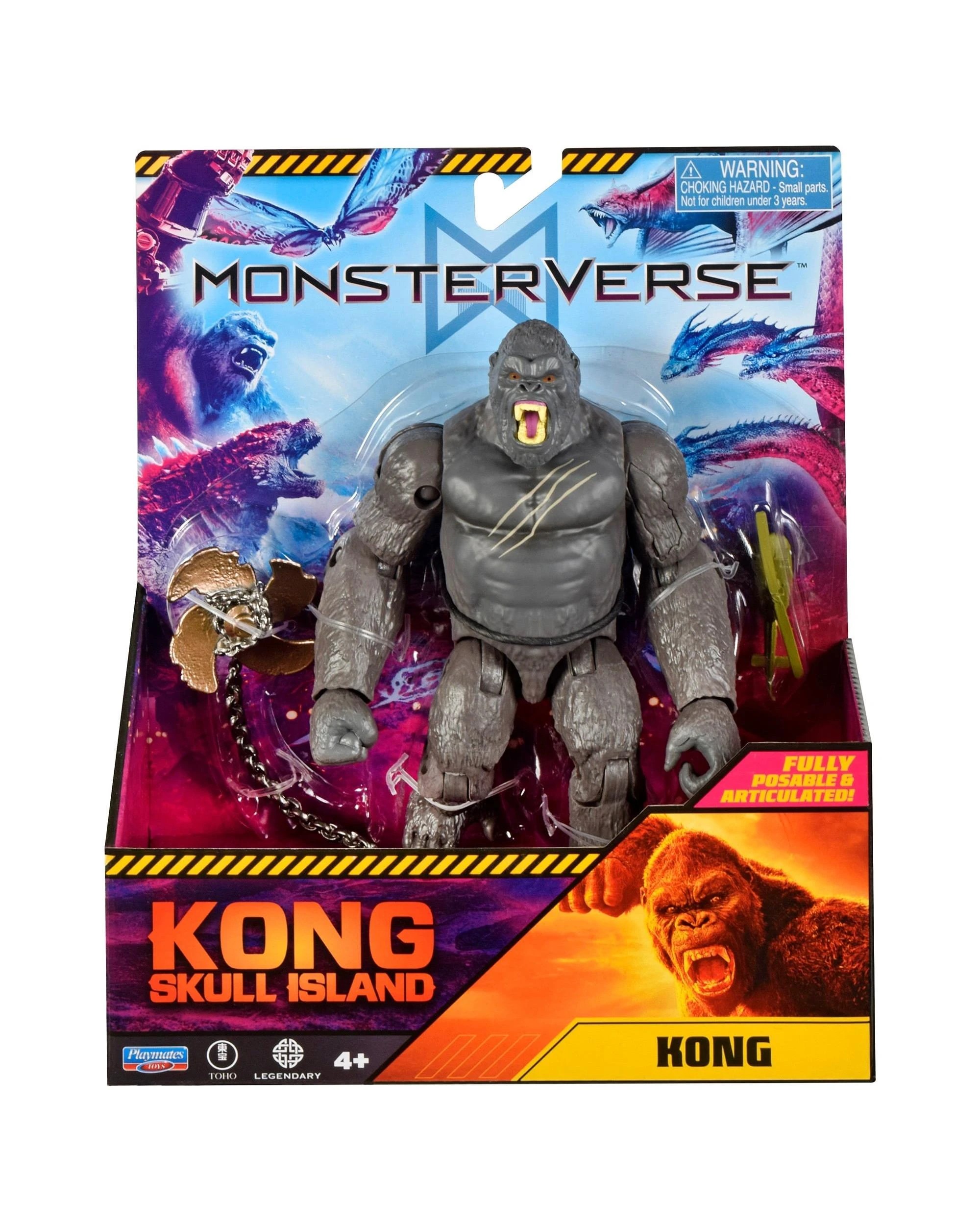 1 MonsterVerse Kong: Skull Island Kong 6 inch Action Figure, 1 of 6