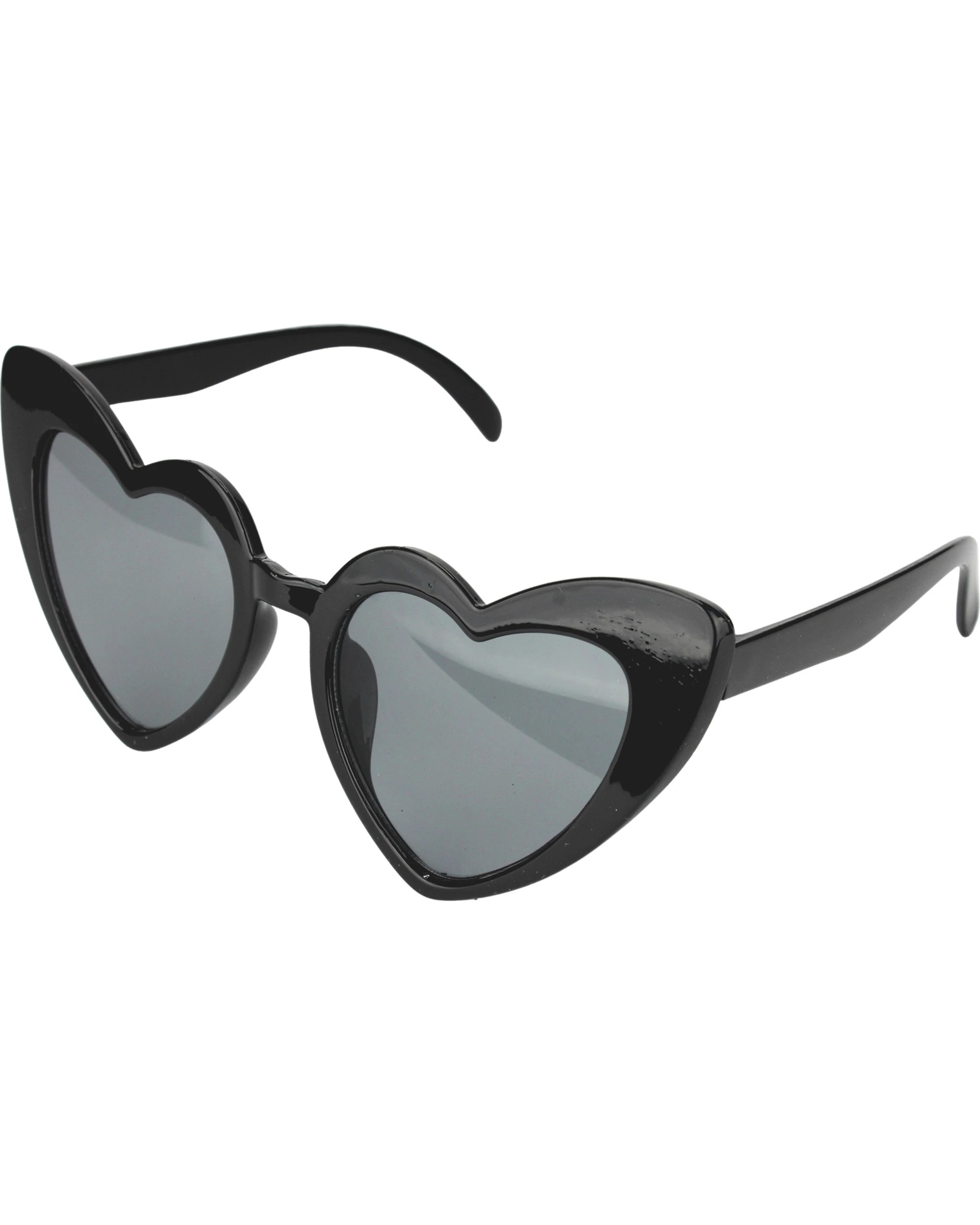 2 JD Party Retro Hearts Party Glasses - One Size - Black, 2 of 2