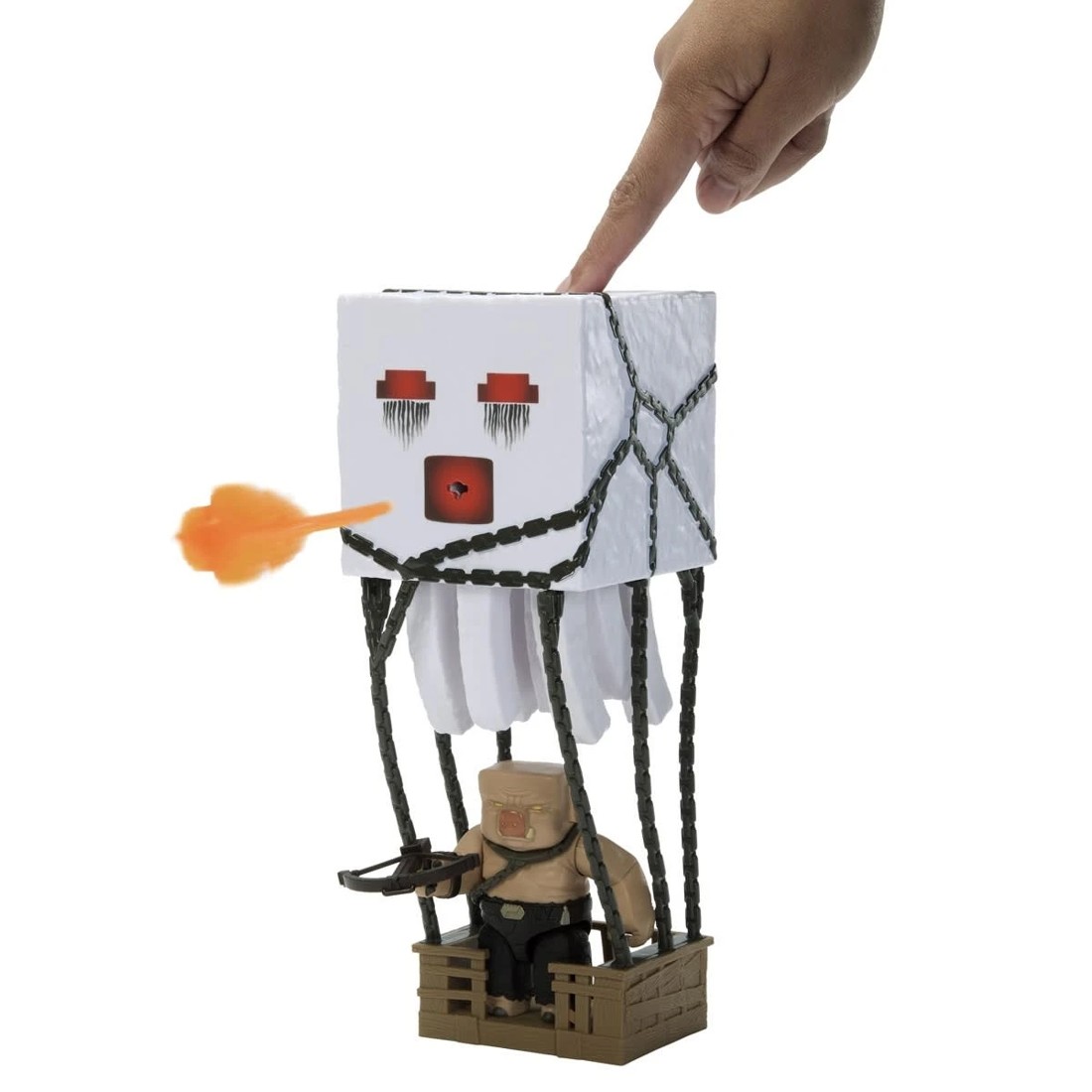 6 A Minecraft Movie Blast Attack Ghast Action Figure Set, 6 of 8