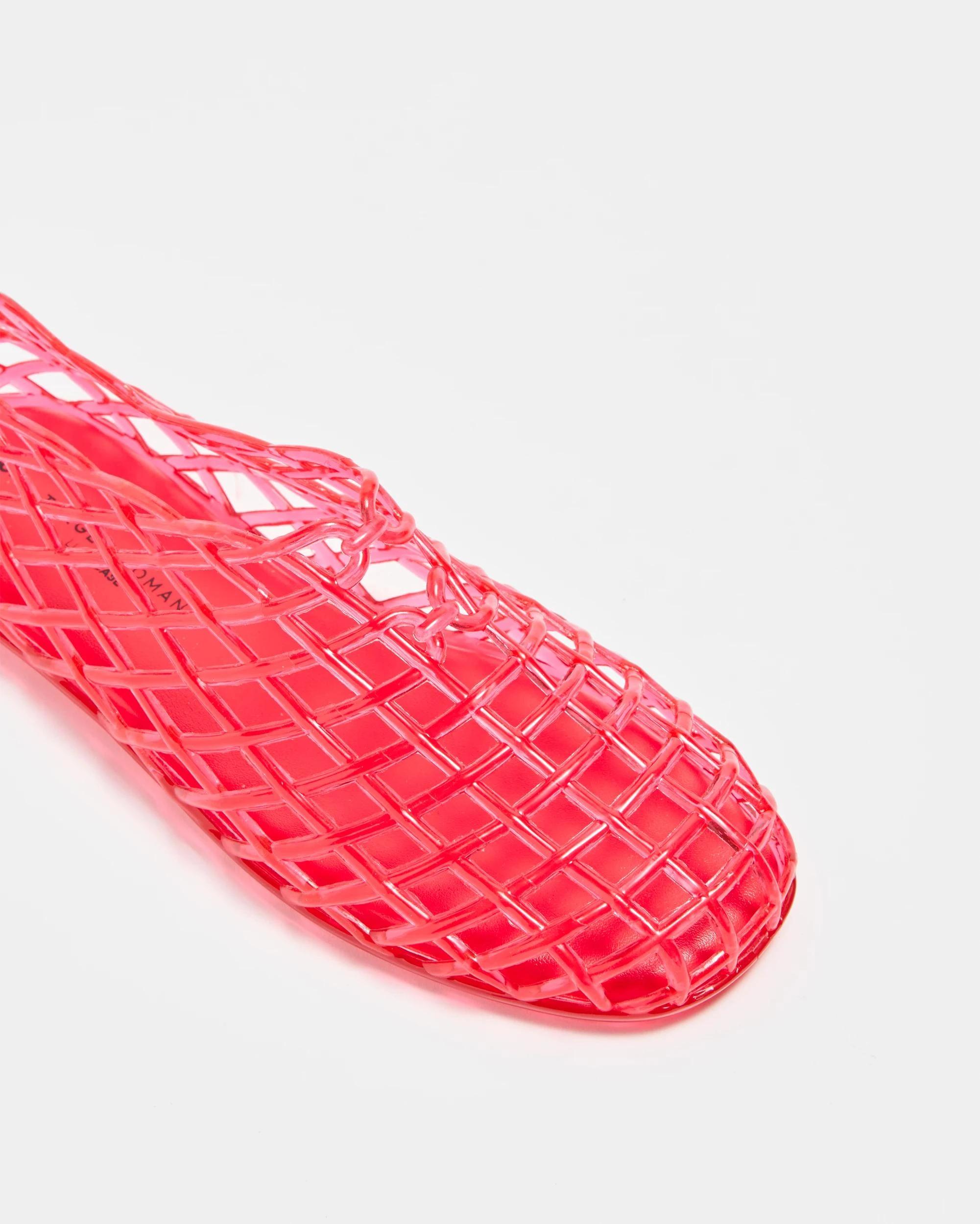2 Target Womens Jelly Mesh Flat - Gia RED, 2 of 3