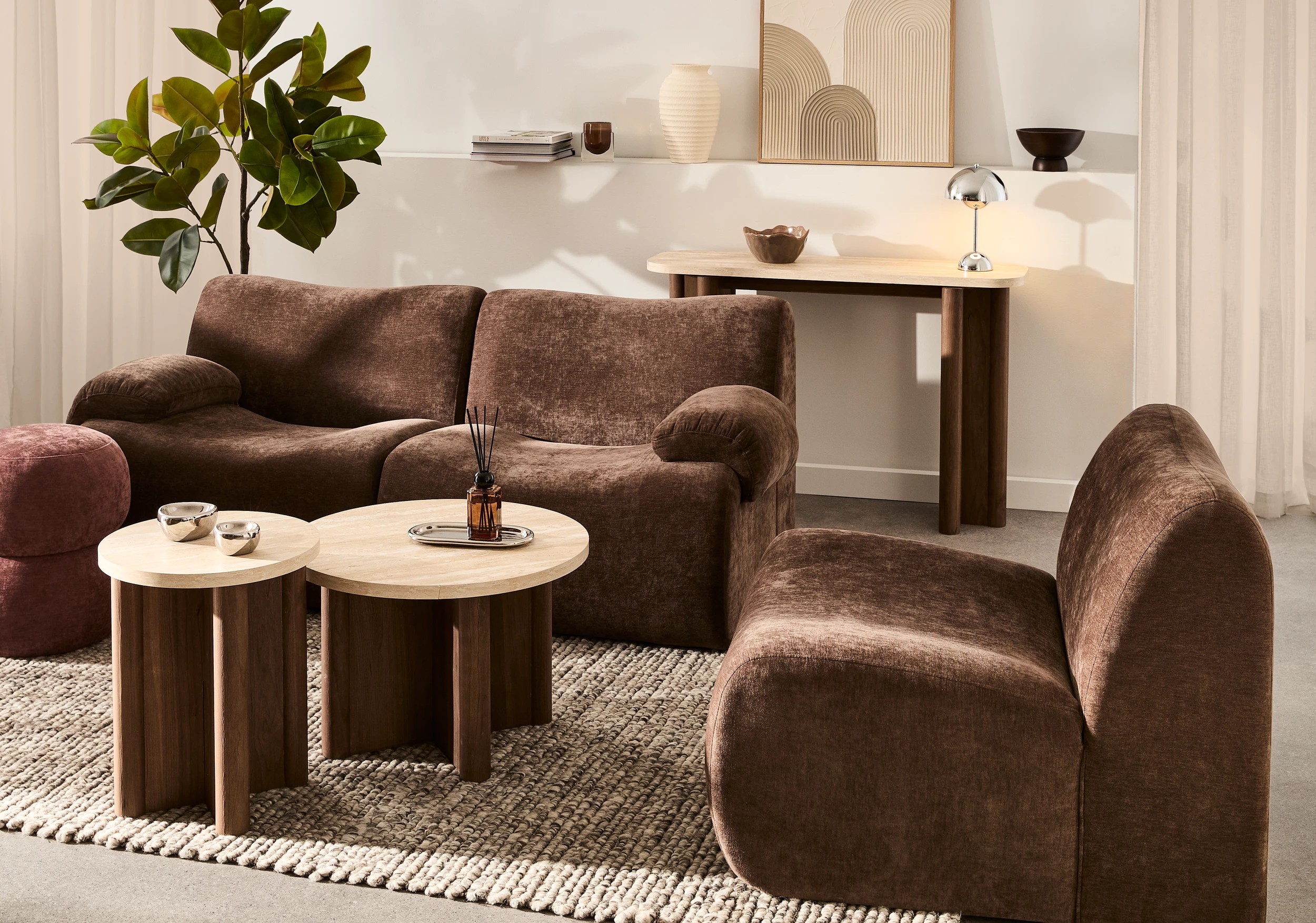 9 Luca Modular Sofa - Chocolate, 9 of 9