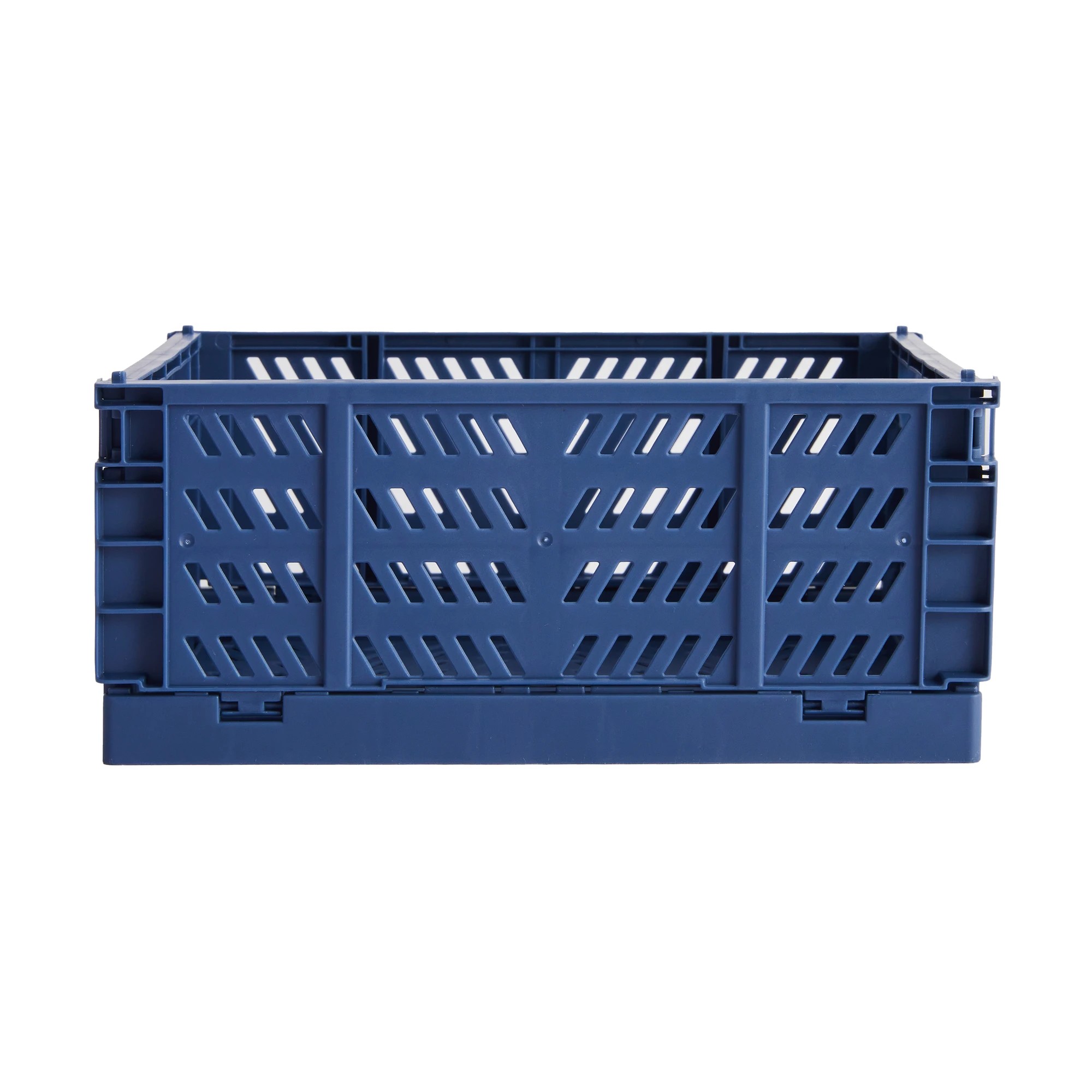 3 2 Pack Large Collapsible Containers - Purple and Navy, 3 of 6