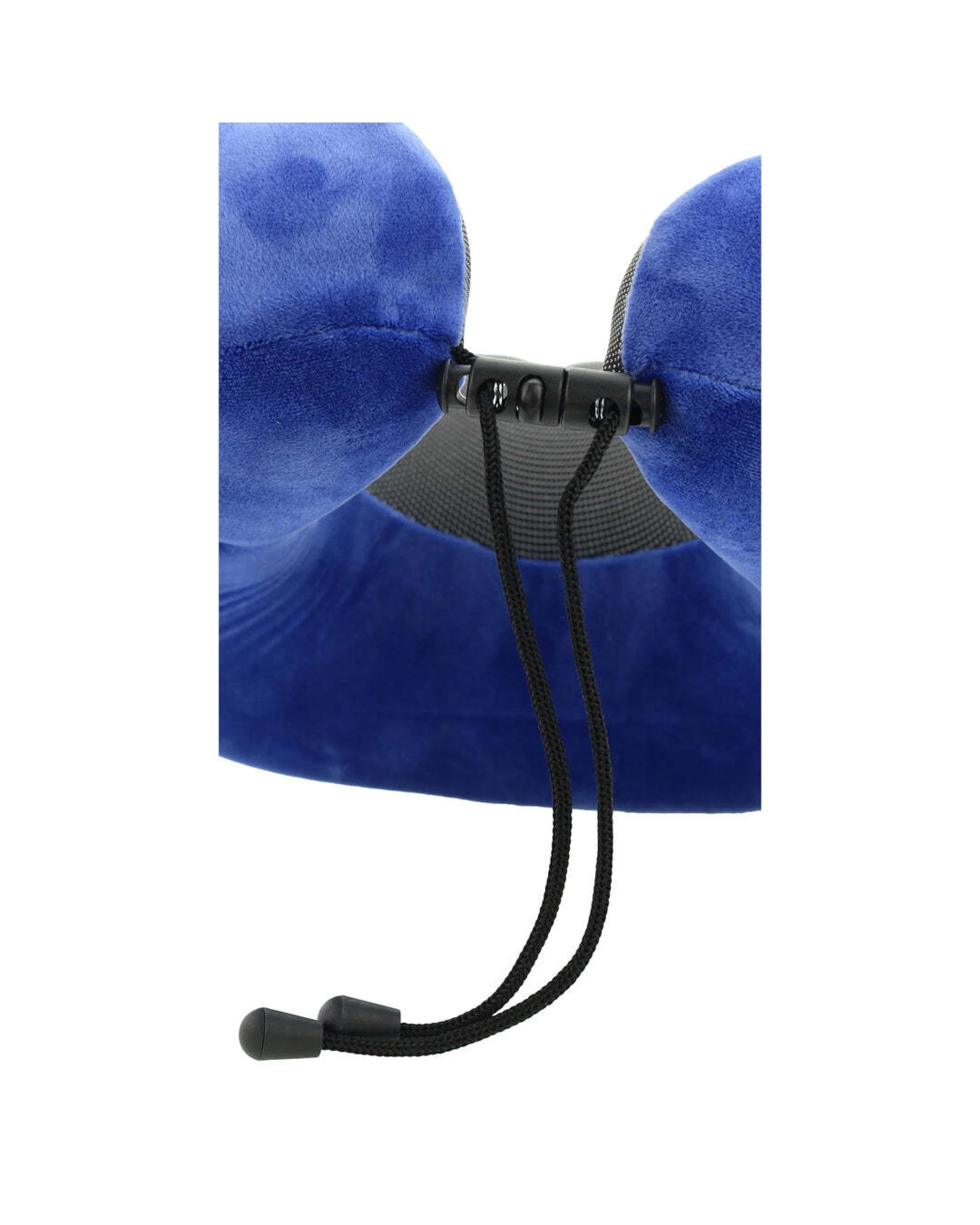 4 Milleni Memory Foam Comfort Ergonomic Air Travel Neck Pillow Neck Support Flight - Blue, 4 of 6