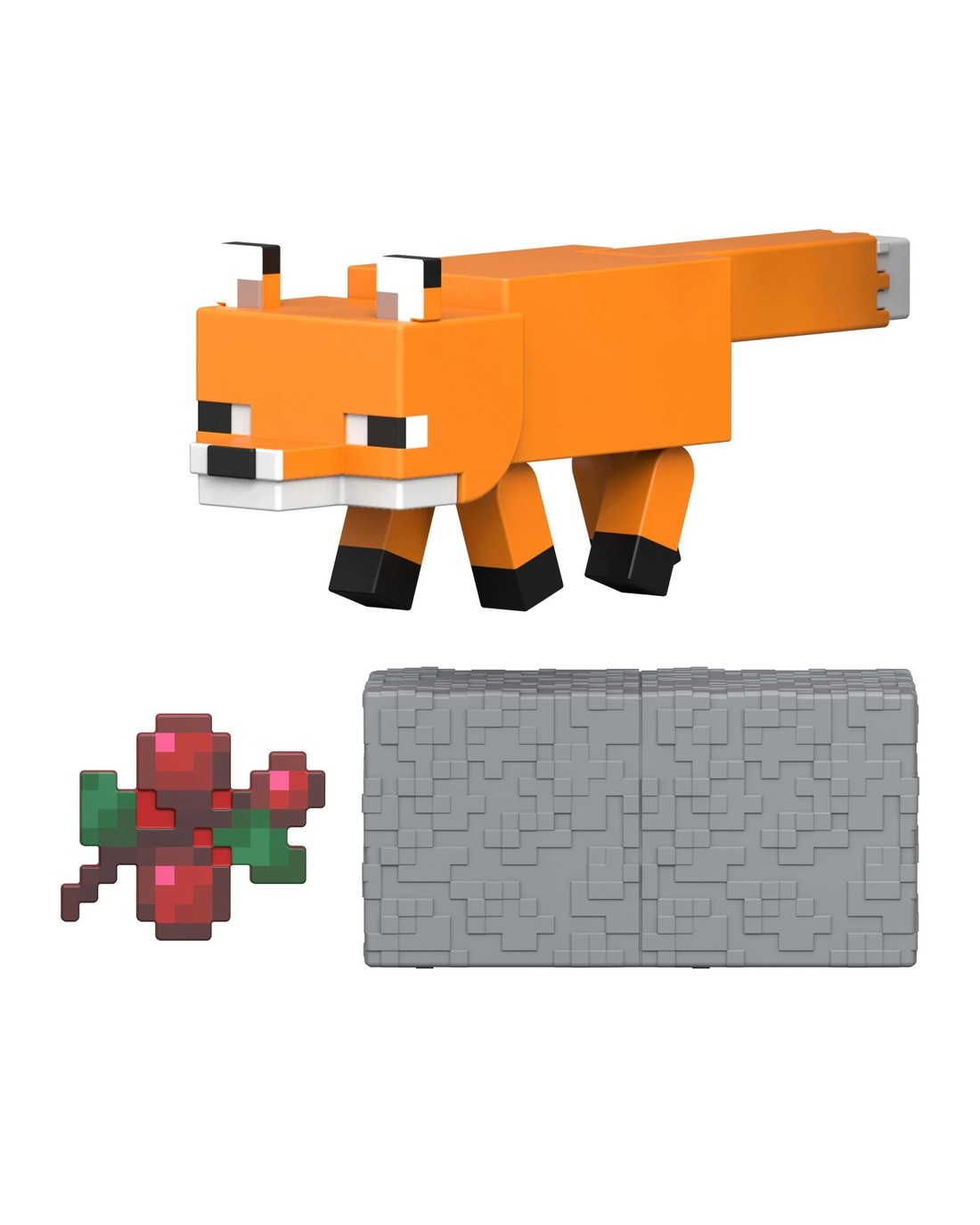 Minecraft Redstone Charged Fox Figure - Kmart