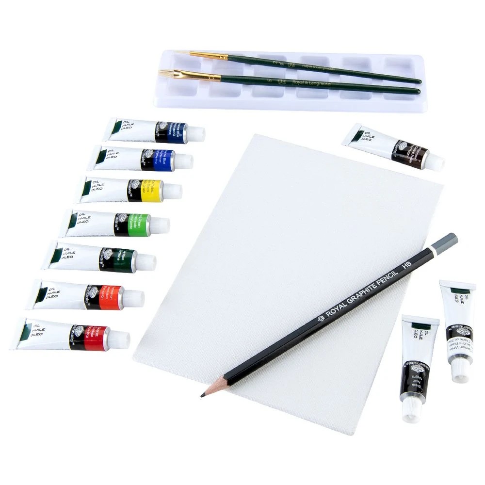2 Royal & Langnickel Essentials Oil Paint Set 15 Piece, 2 of 8