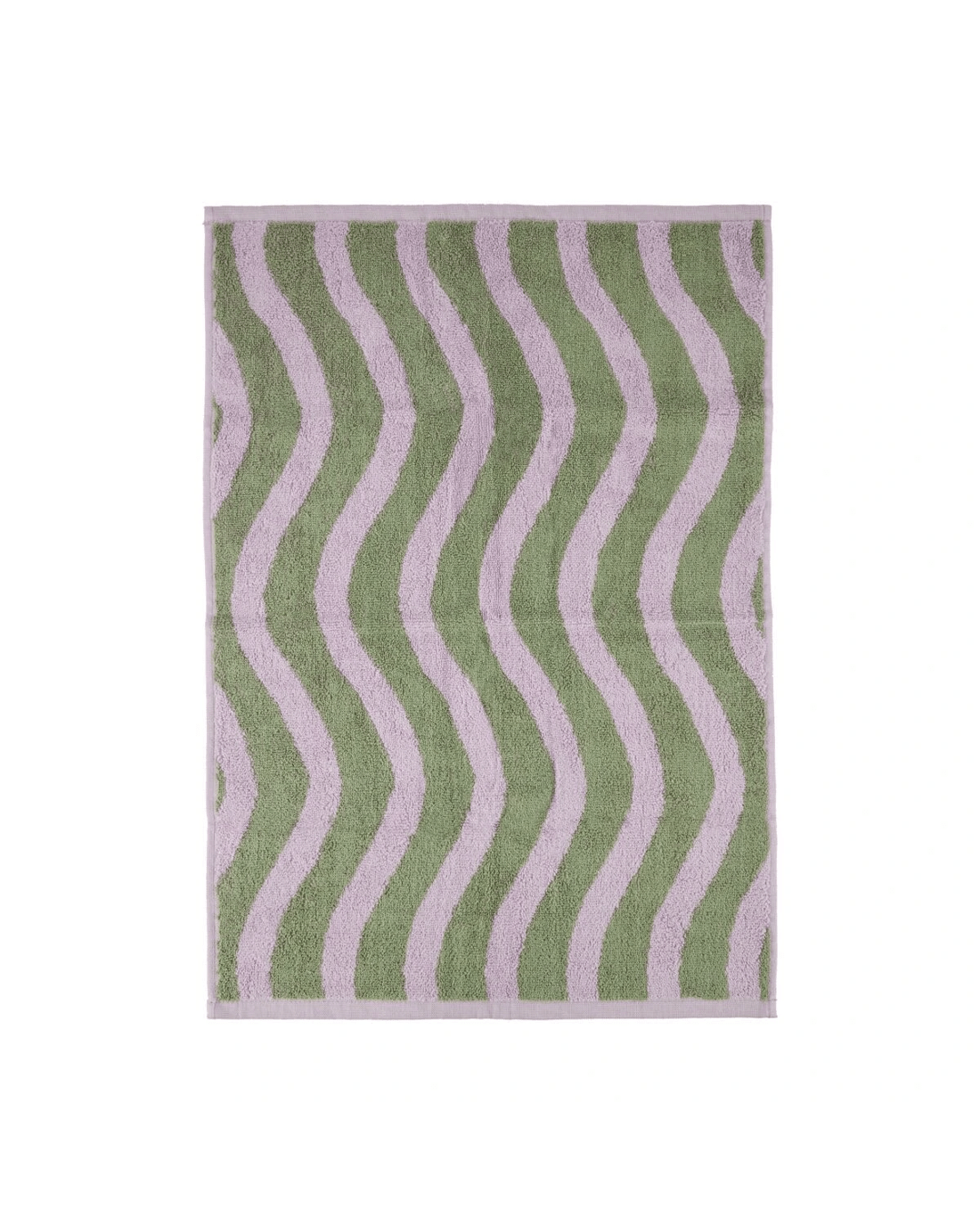 3 Lilac Wave Cotton Hand Towel, 3 of 6