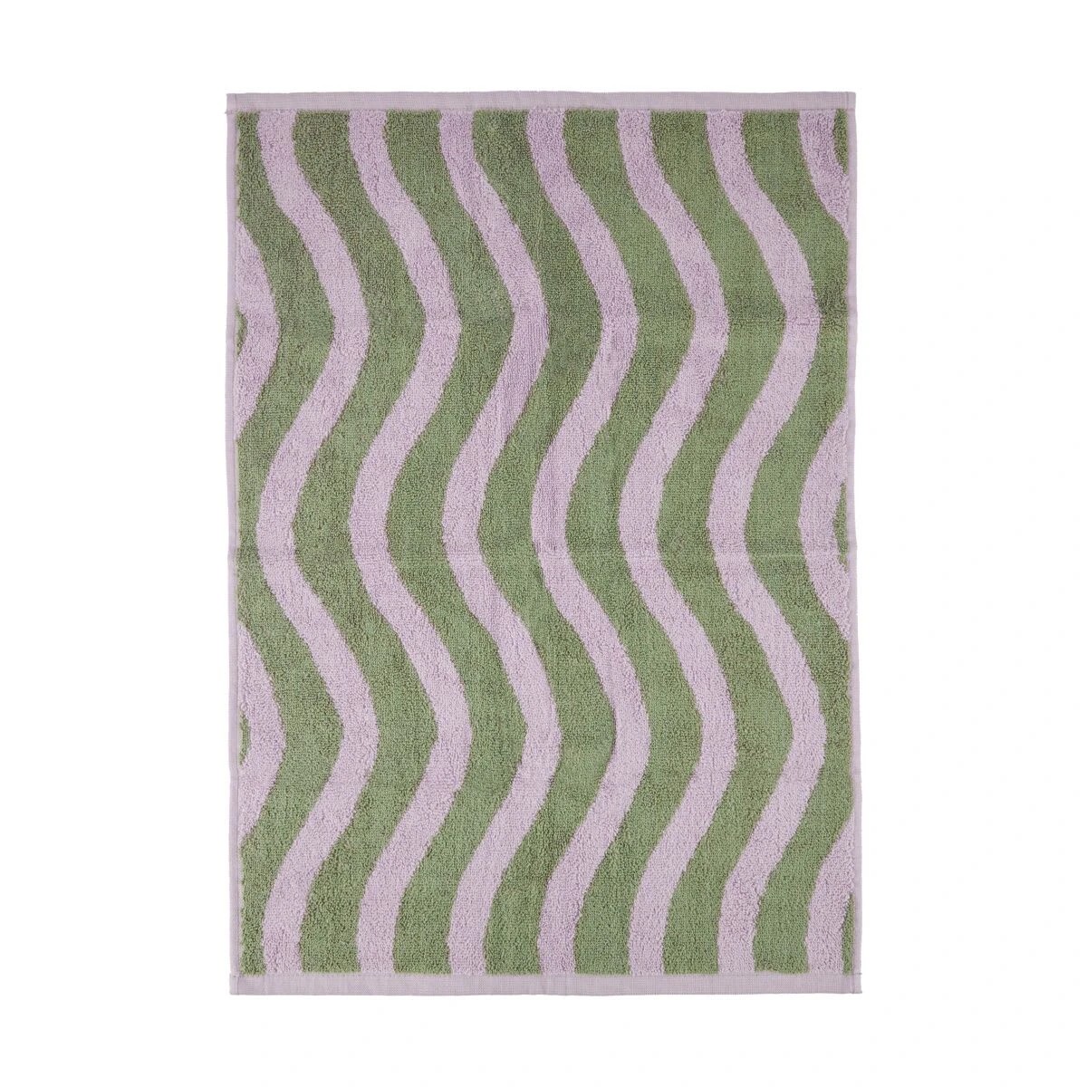 3 Lilac Wave Cotton Hand Towel, 3 of 6