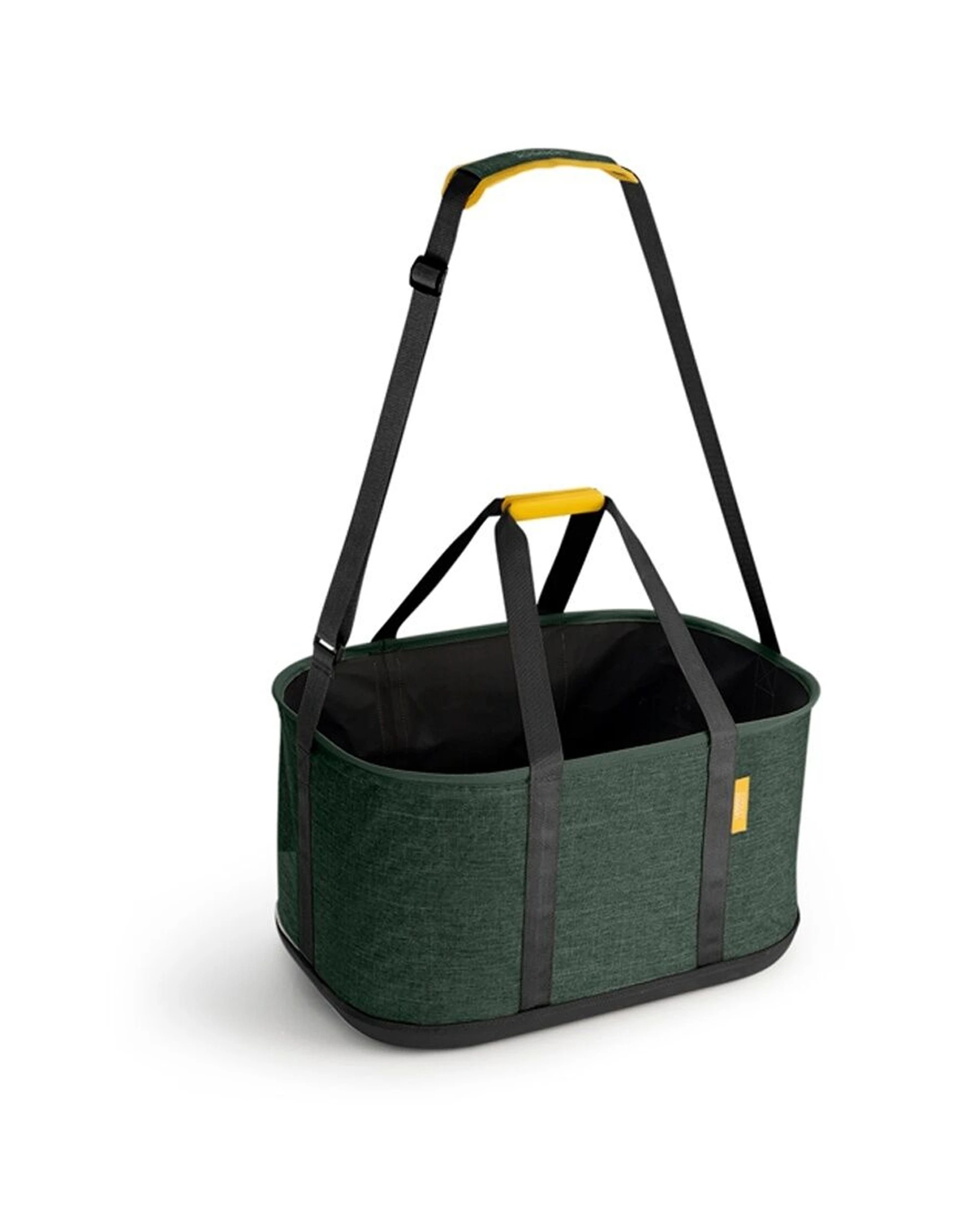 1 Joseph Joseph Hold-All Outdoor Laundry Basket 45L Waterproof Base Handles - Green, 1 of 7