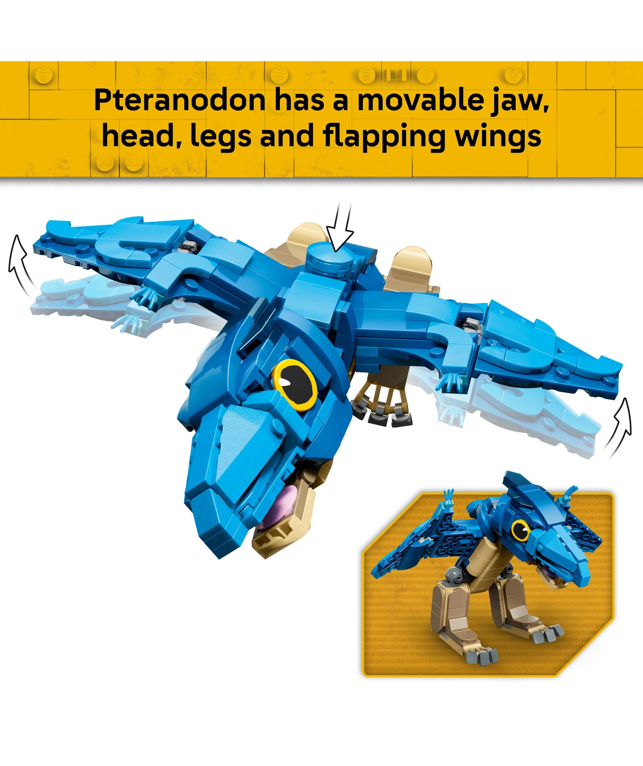 6 LEGO Jurassic World Baby Dinosaur: Pteranodon 77977, 6 of 10